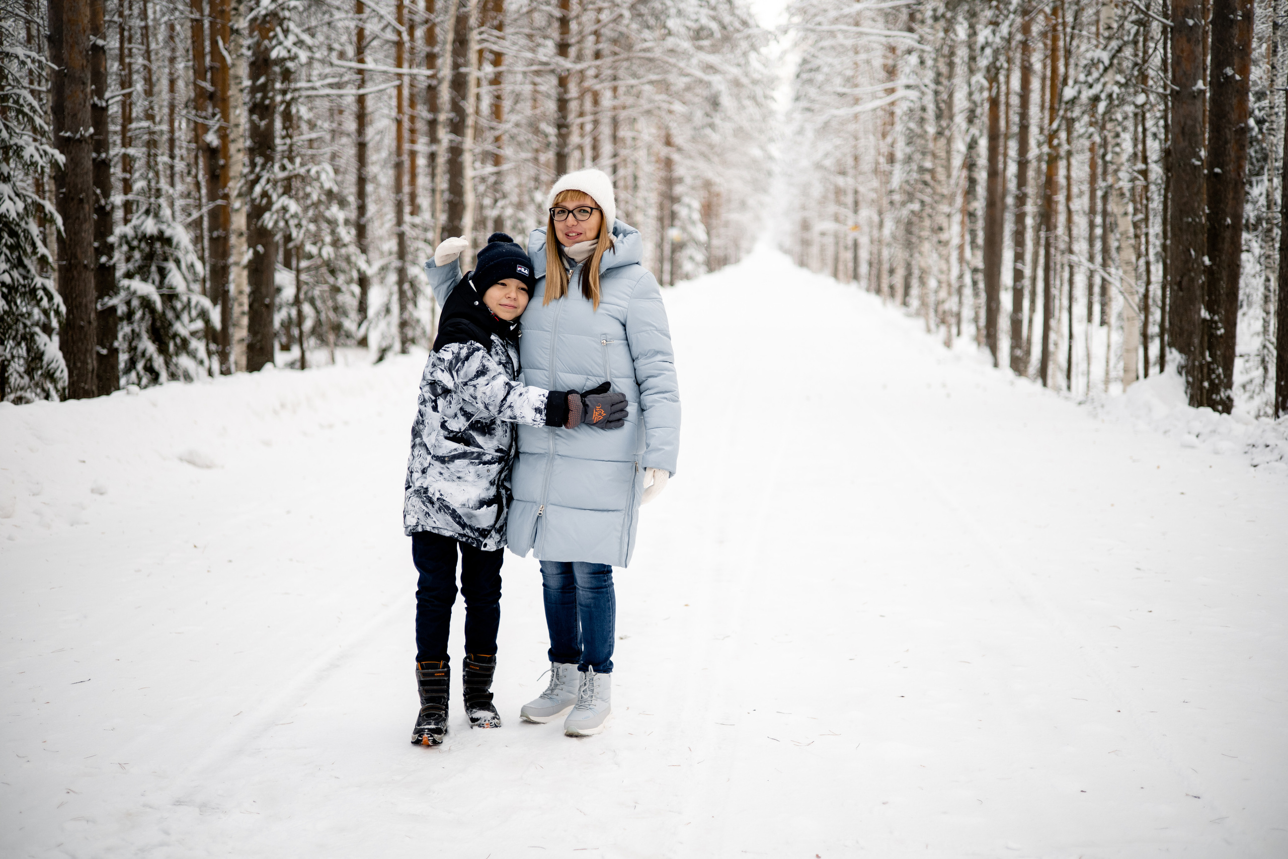 Зимняя семейная фотосессия Надежды. Семейные и индивидуальные съемки в Йошкар-Оле