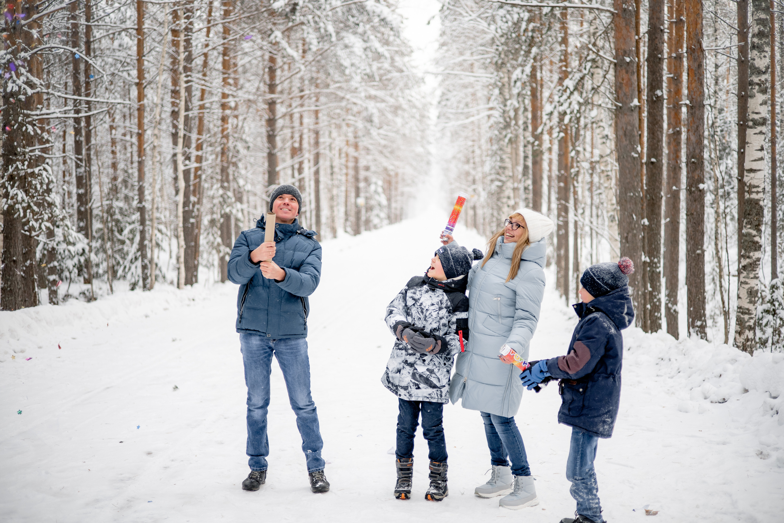 Зимняя семейная фотосессия Надежды. Семейные и индивидуальные съемки в Йошкар-Оле