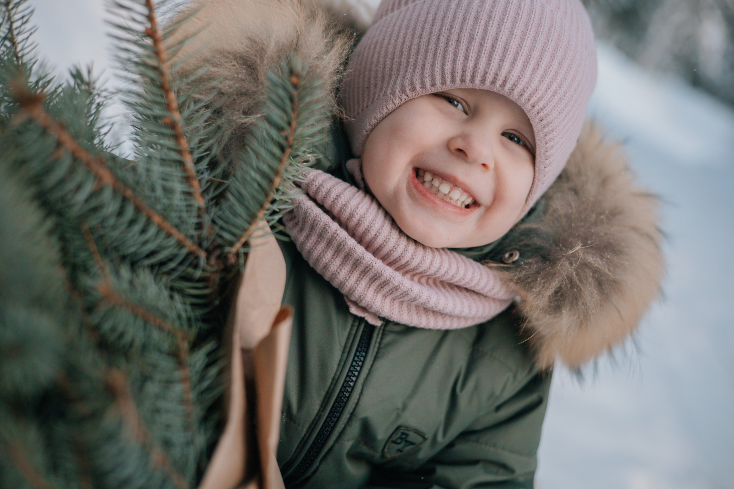 Зимняя детская фотосессия Златы. Семейные и индивидуальные съемки в Йошкар-Оле