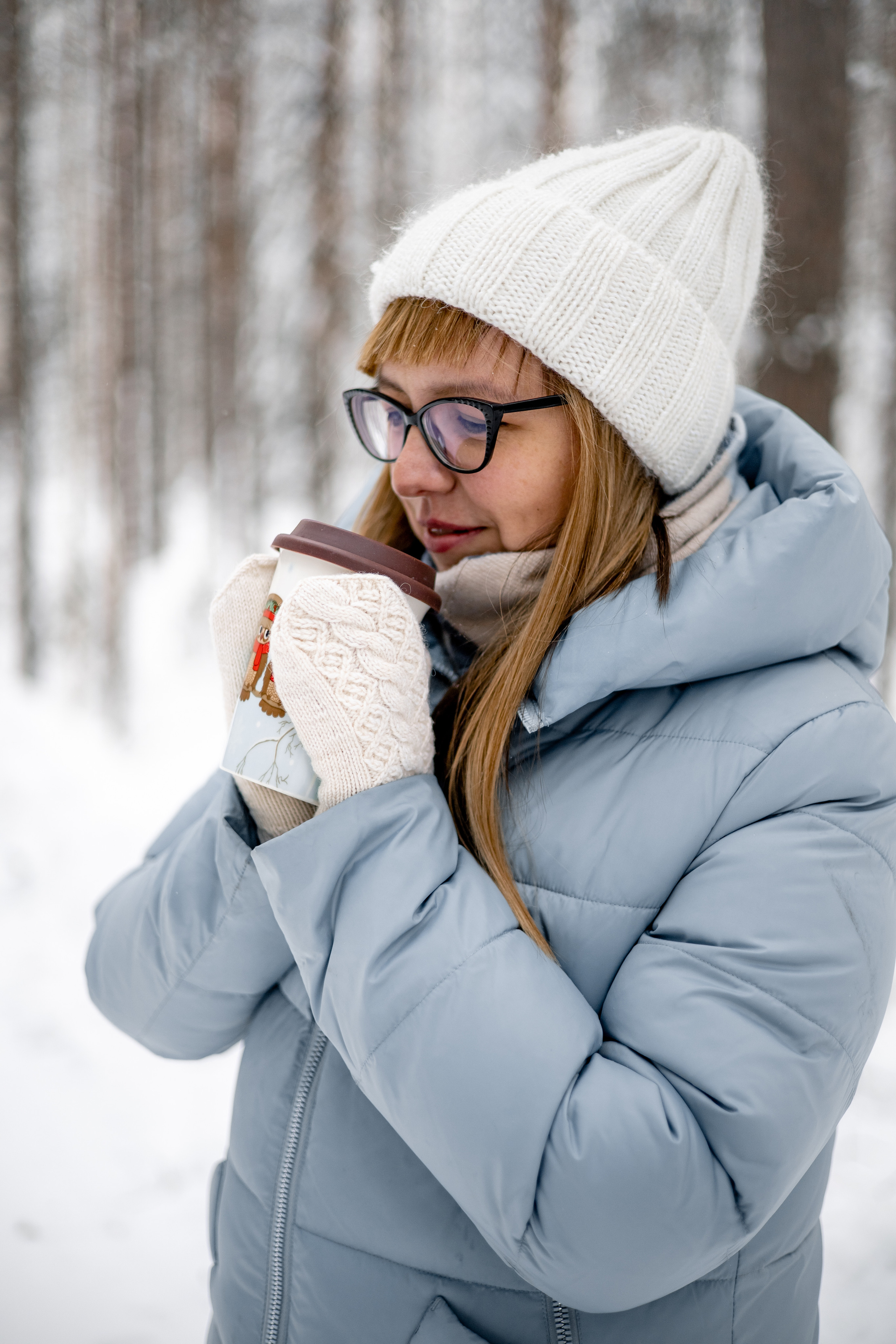 Зимняя семейная фотосессия Надежды. Семейные и индивидуальные съемки в Йошкар-Оле