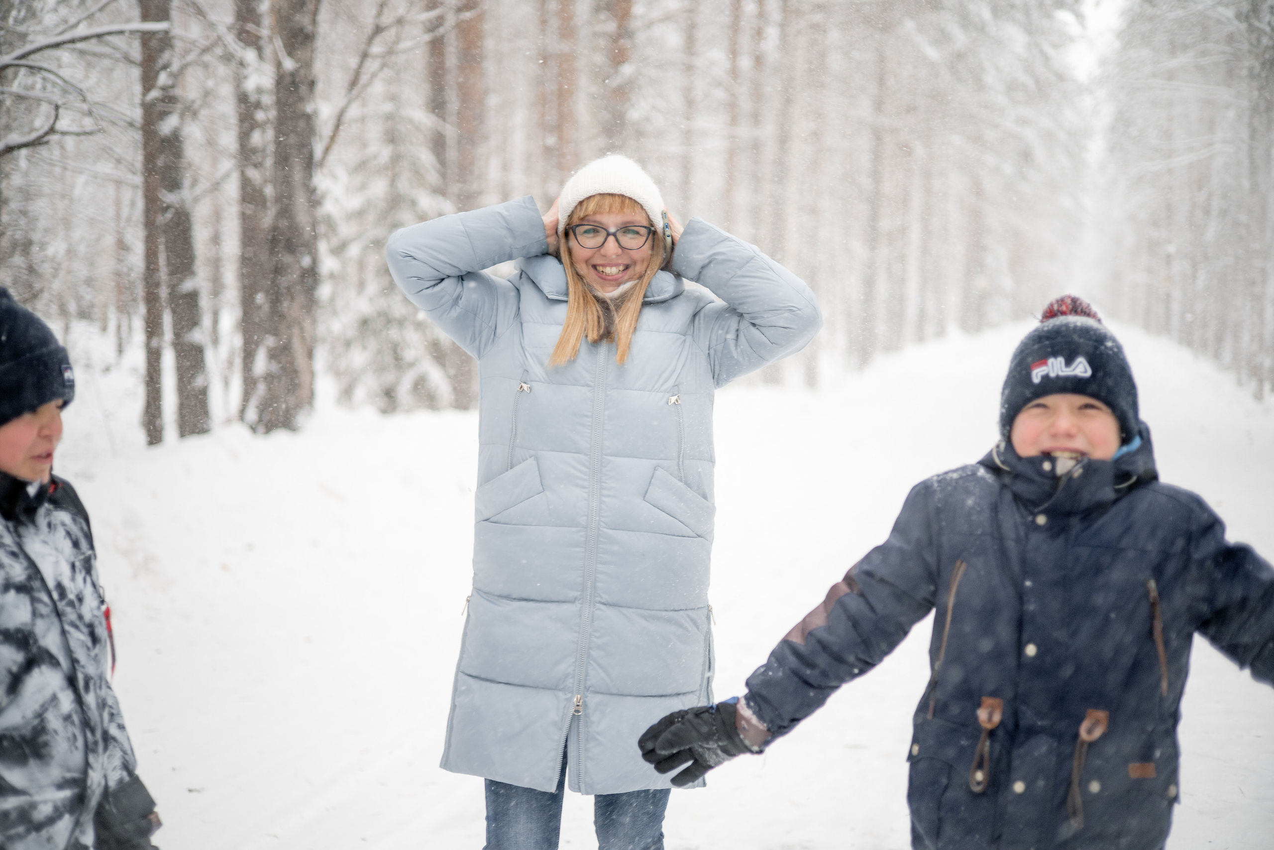 Зимняя семейная фотосессия Надежды. Семейные и индивидуальные съемки в Йошкар-Оле