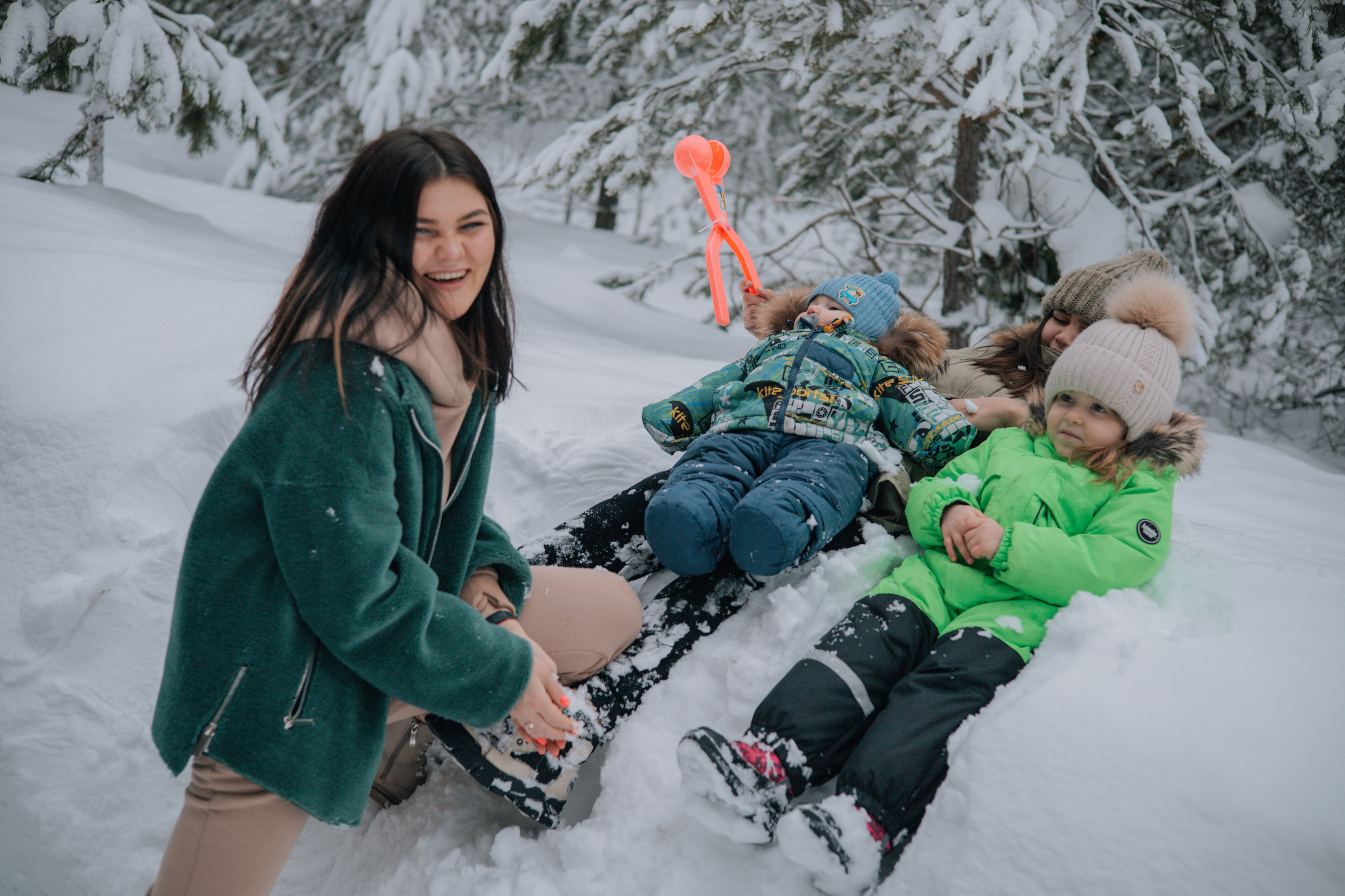 Зимняя фотосессия с детьми. Семейные и индивидуальные съемки в Йошкар-Оле