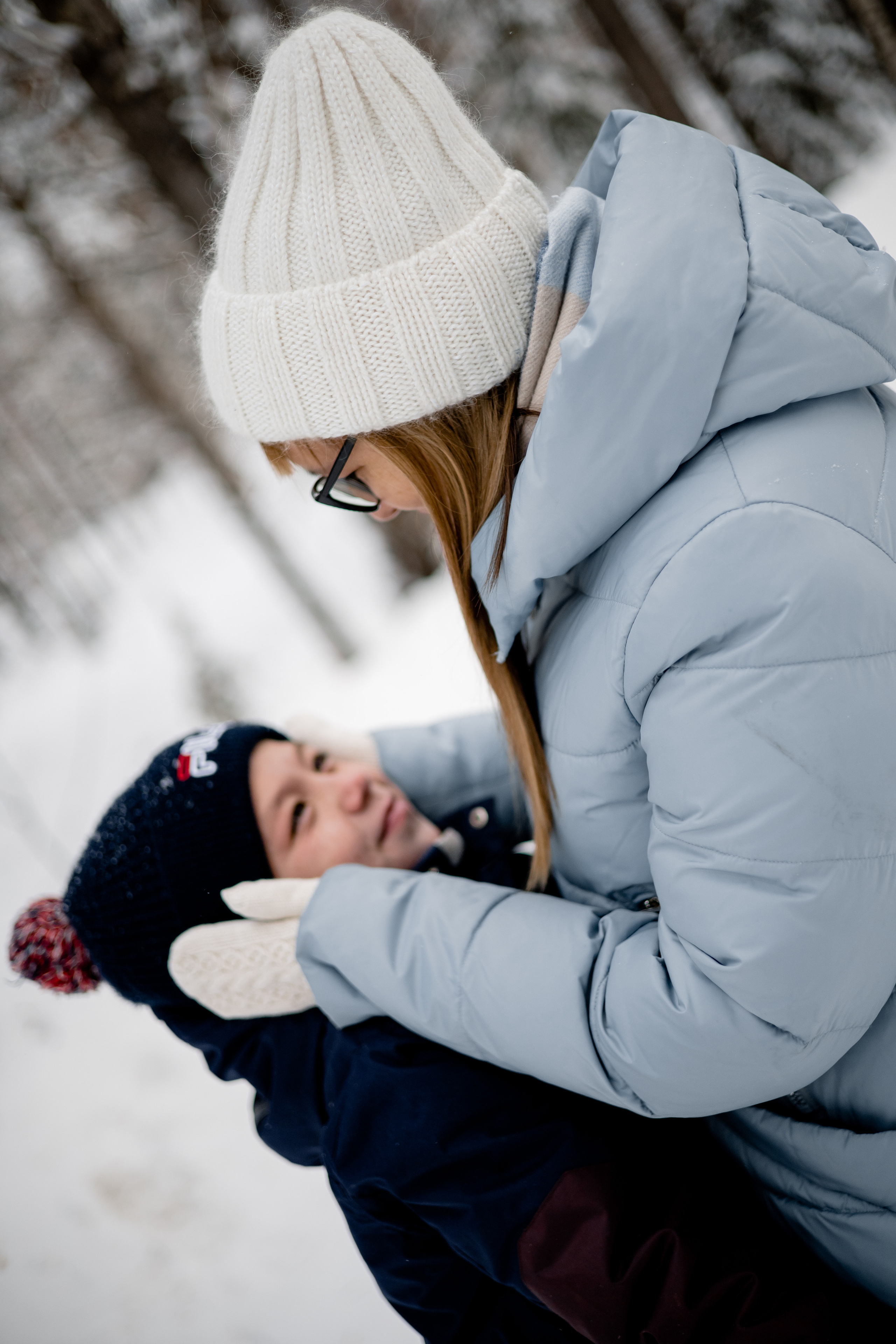 Зимняя семейная фотосессия Надежды. Семейные и индивидуальные съемки в Йошкар-Оле