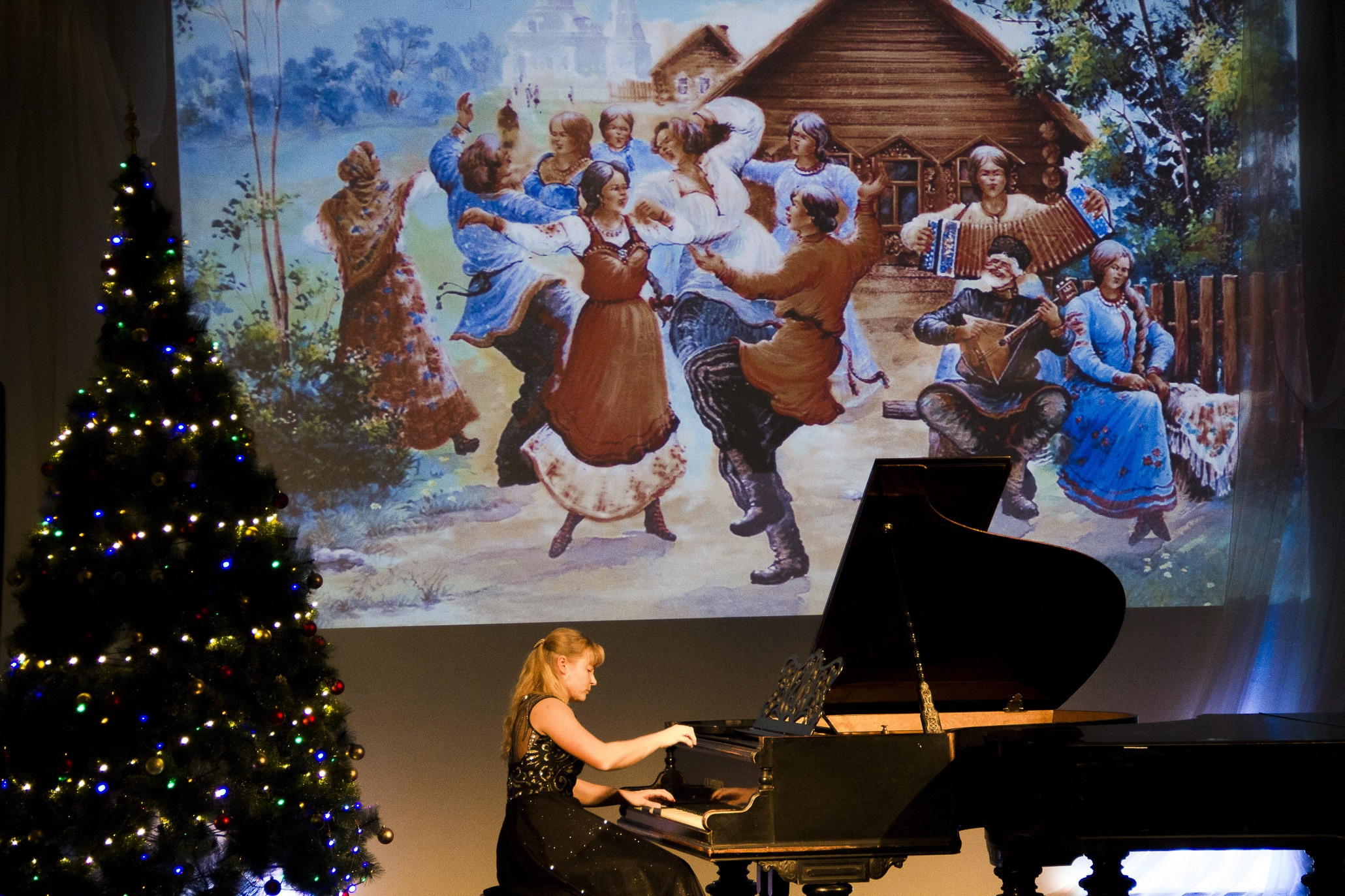 Рождество в Доме Шрёдера. Благотворительный концерт. Дом Шрёдера