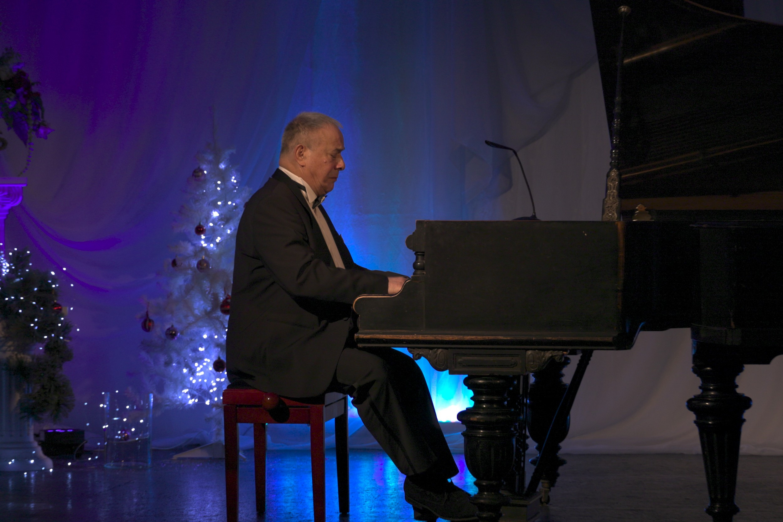 Рождество в Доме Шрёдера-2022. На сцене: заслуженный артист России, пианист-виртуоз - Александр Каган