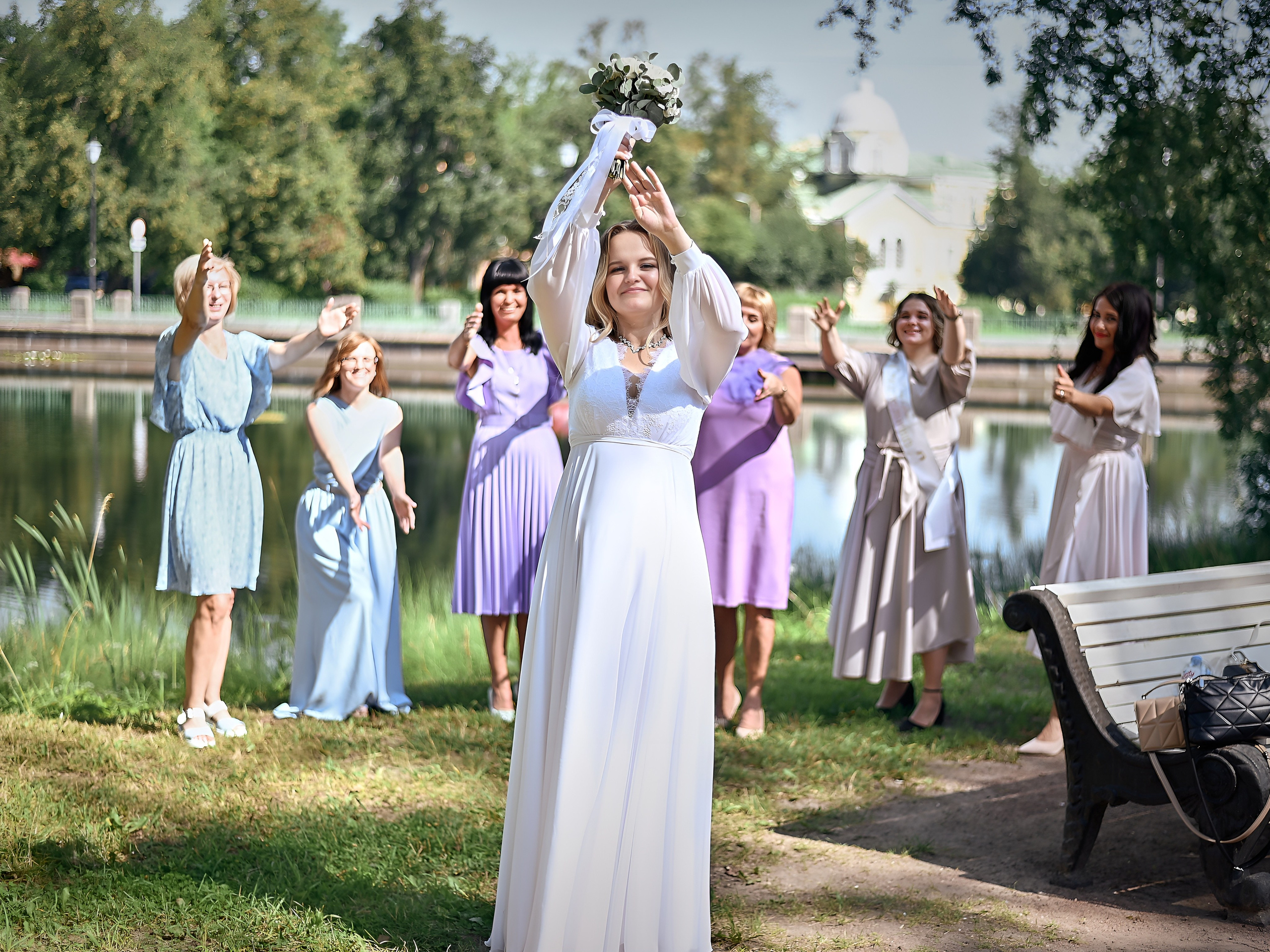 Кирилл и Алина | г. Пушкин. Свадебный фотограф в Санкт-Петербурге Славин Денис