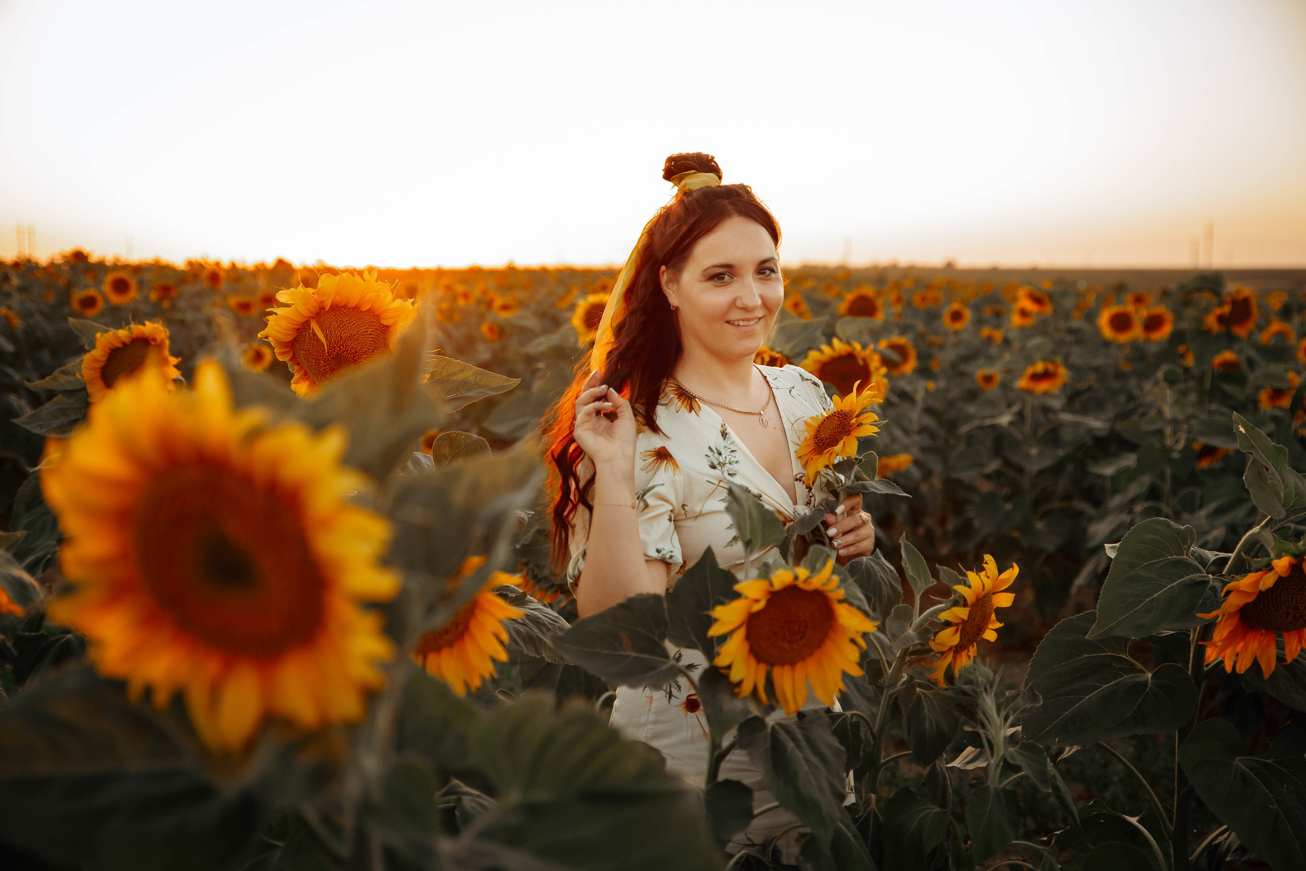 Фотосессия в цветущих полях. Фотограф в Феодосии Наталья Булгакова