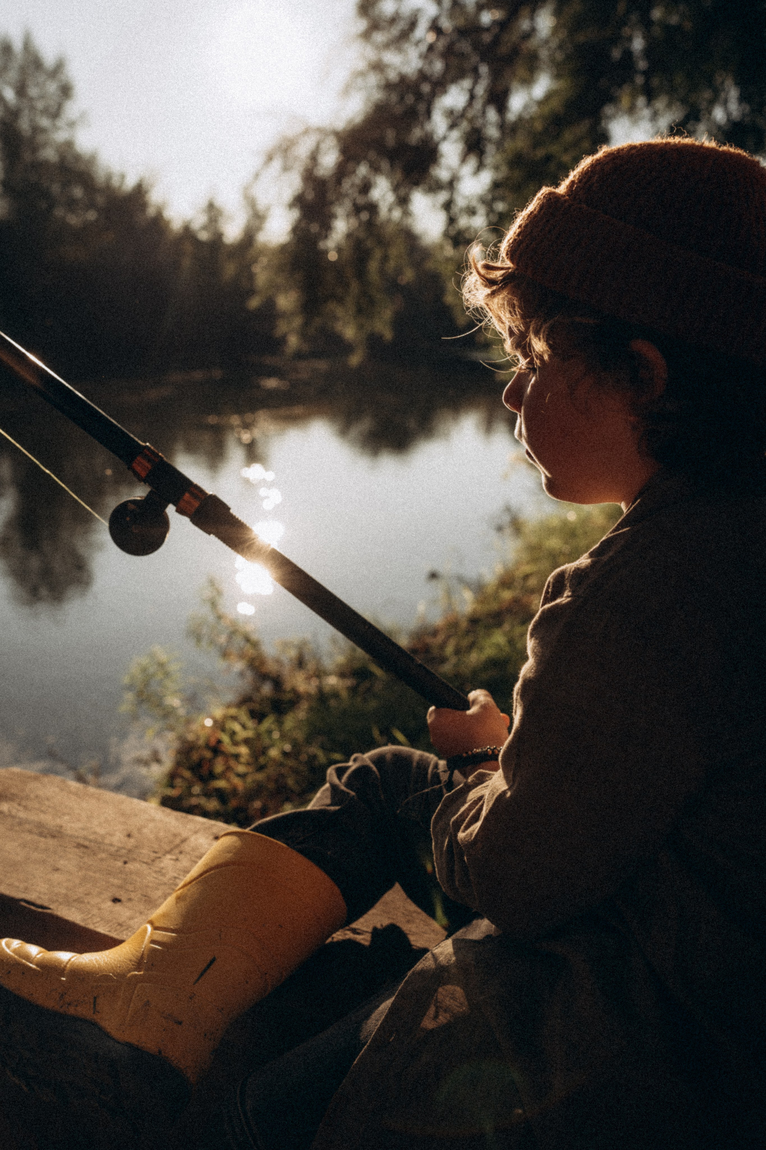 На рыбалке. Семейный и домашний фотограф в Уфе Ирина Гарасюта