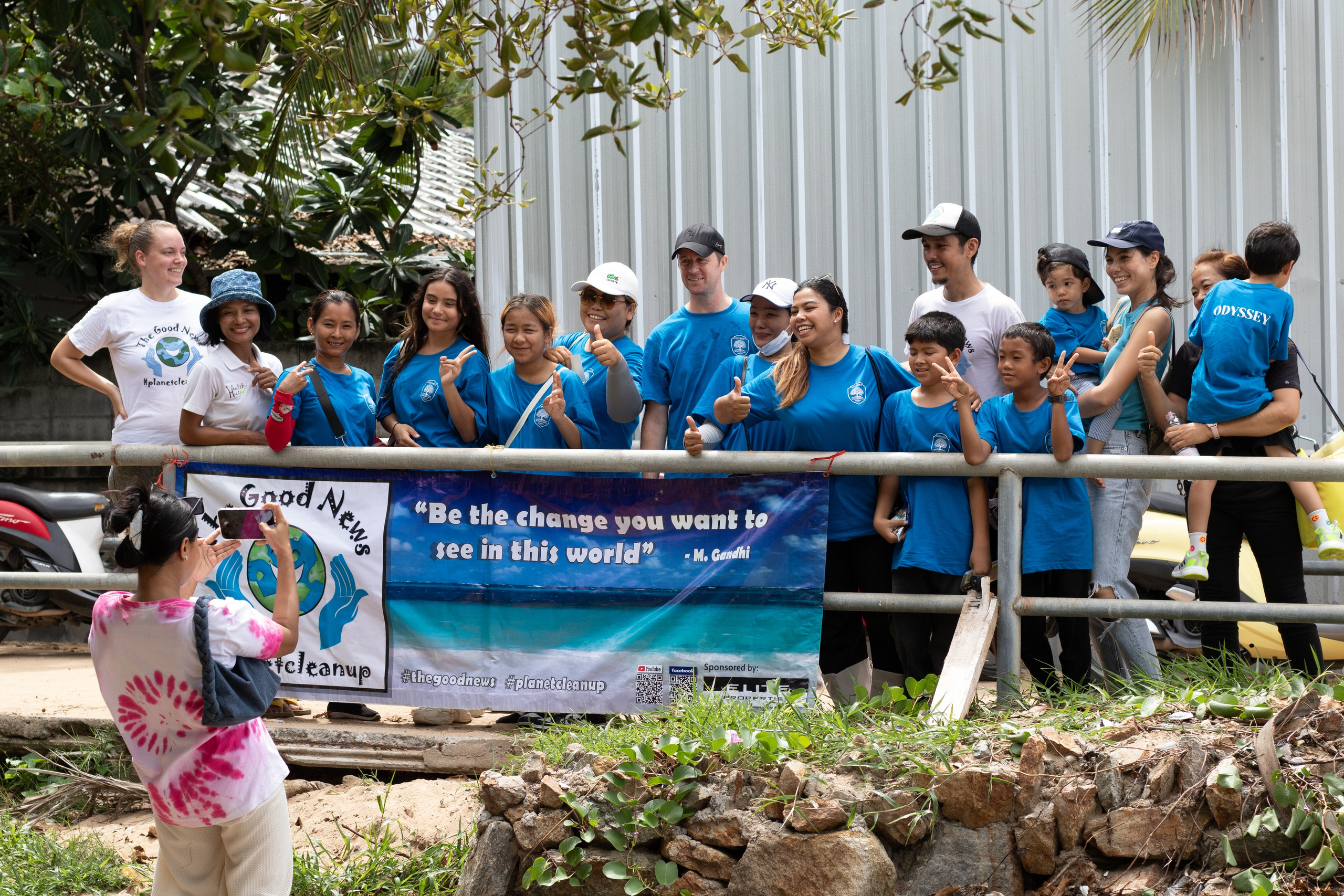 The Good News — PlanetCleanup. Portrait photographer in Thailand