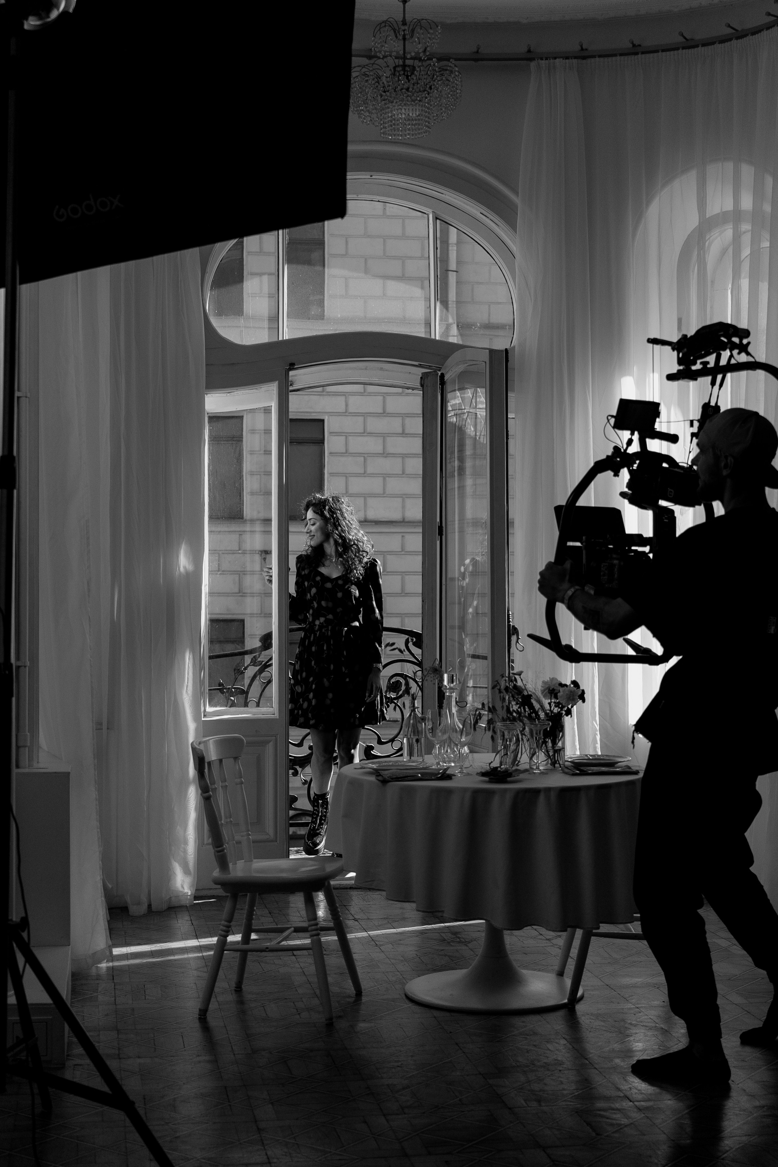 Съемки клипа. Портретный фотограф в Санкт-Петербурге Филатов Максим