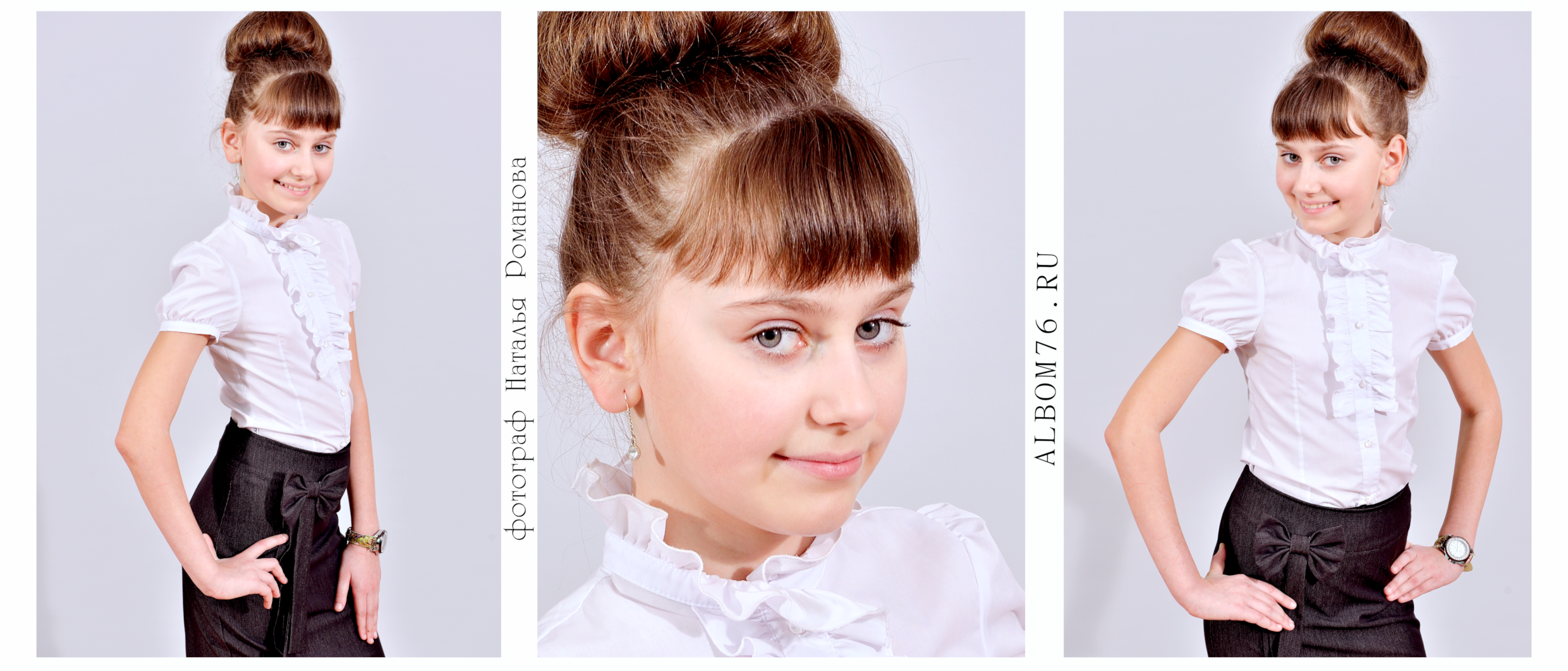Портреты первоклассников и выпускников начальной школы. Фотограф в Ярославле Наталья Романова. Выпускные альбомы для детского сада, начальной и средней школы