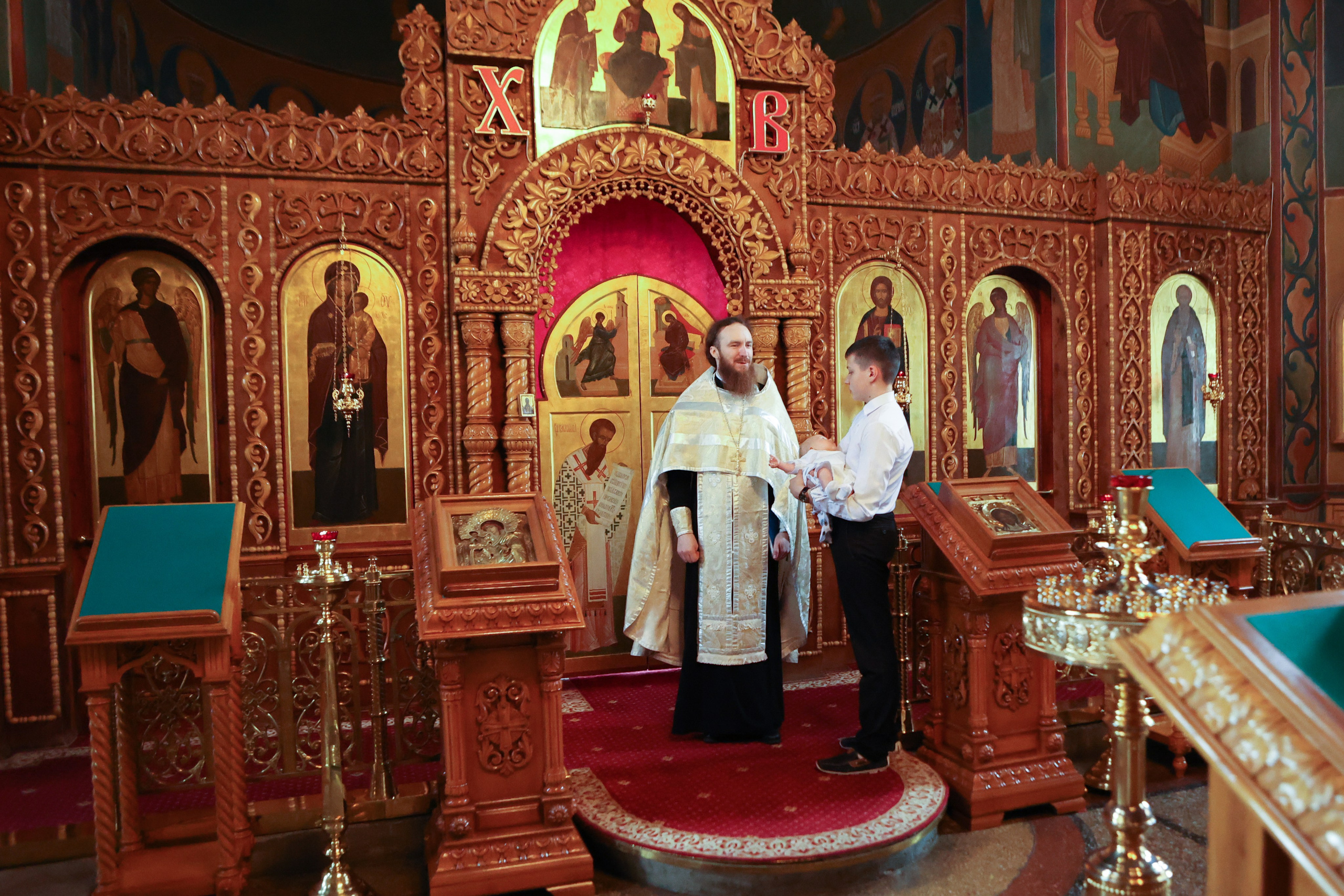 Крещение, Свято-Троицкая Сергиева Лавра. Фотограф новорожденных. Детский и семейный фотограф Марьяна Юдина