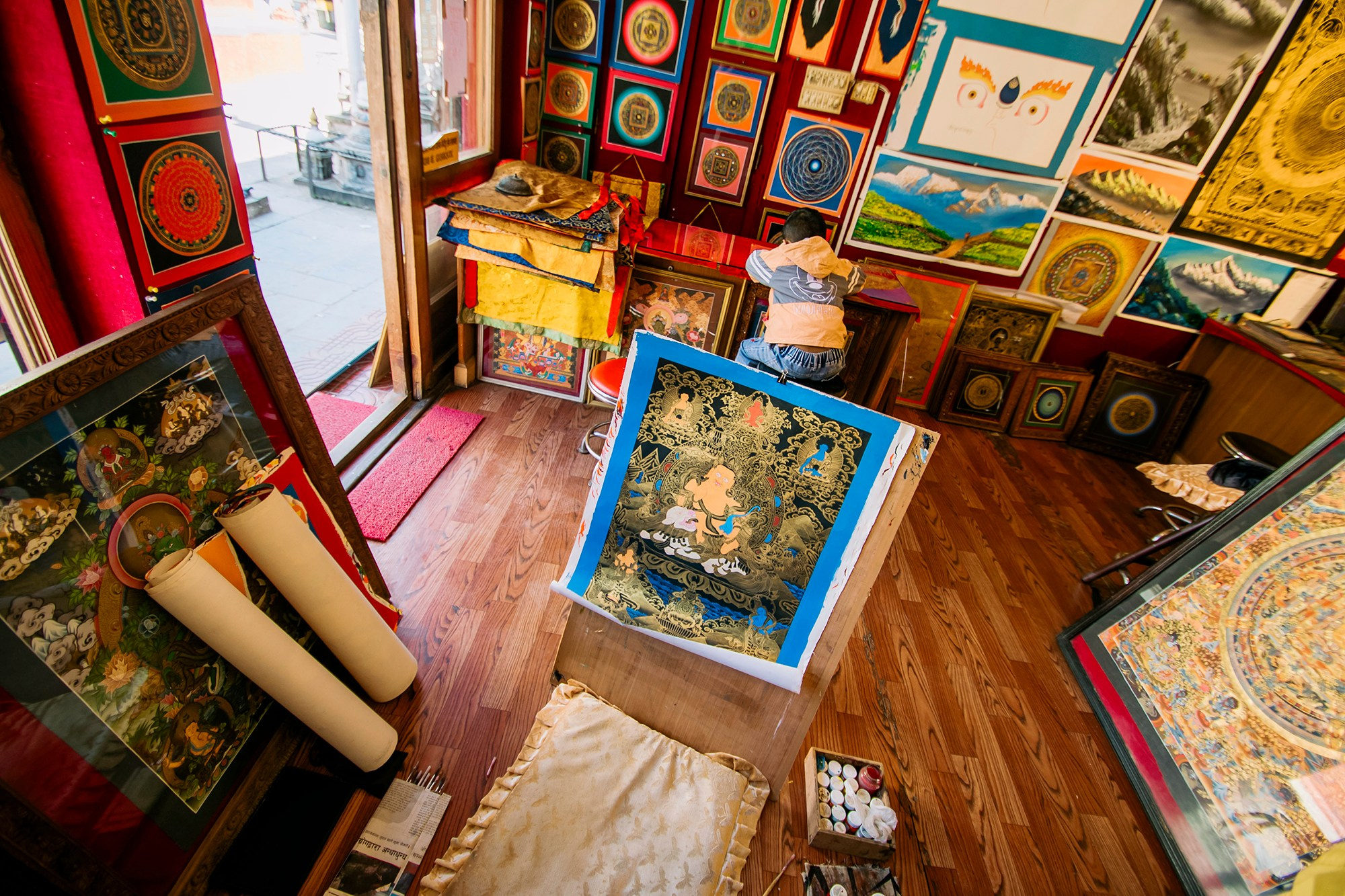 Kathmandu street. Iraogo