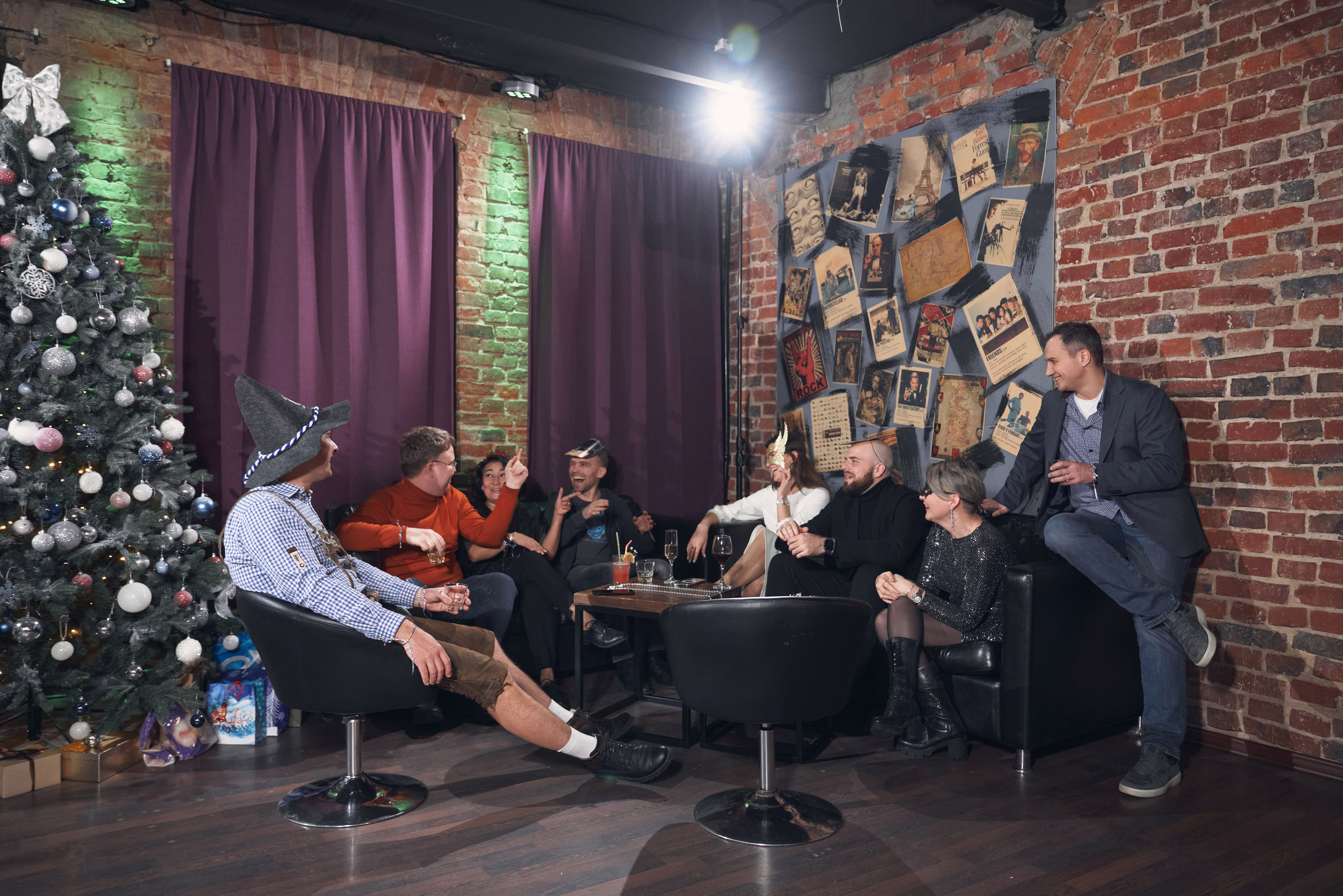 Новогодний корпоратив компании «Эмбедика» — фотограф Опарин Евгений