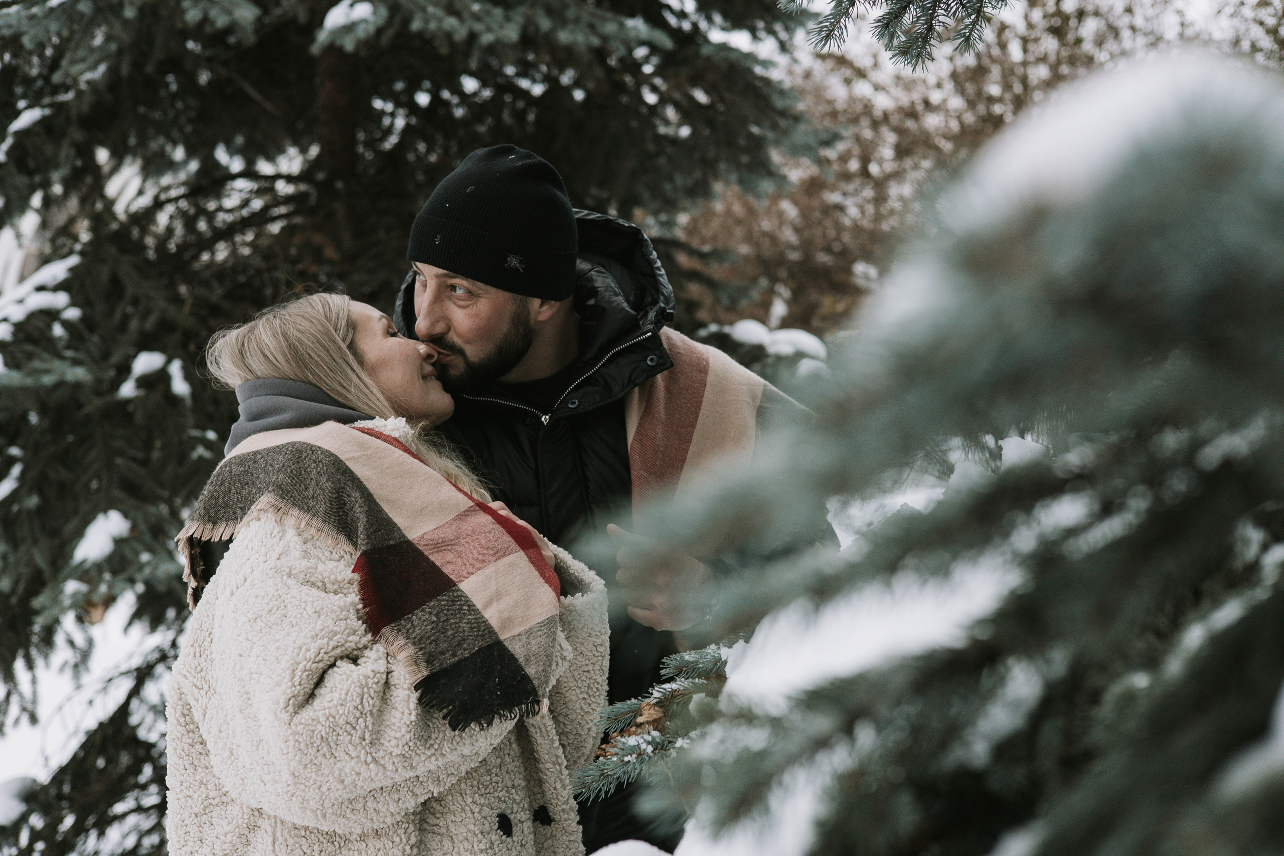 Зимняя сказка. Свадебный фотограф в Москве