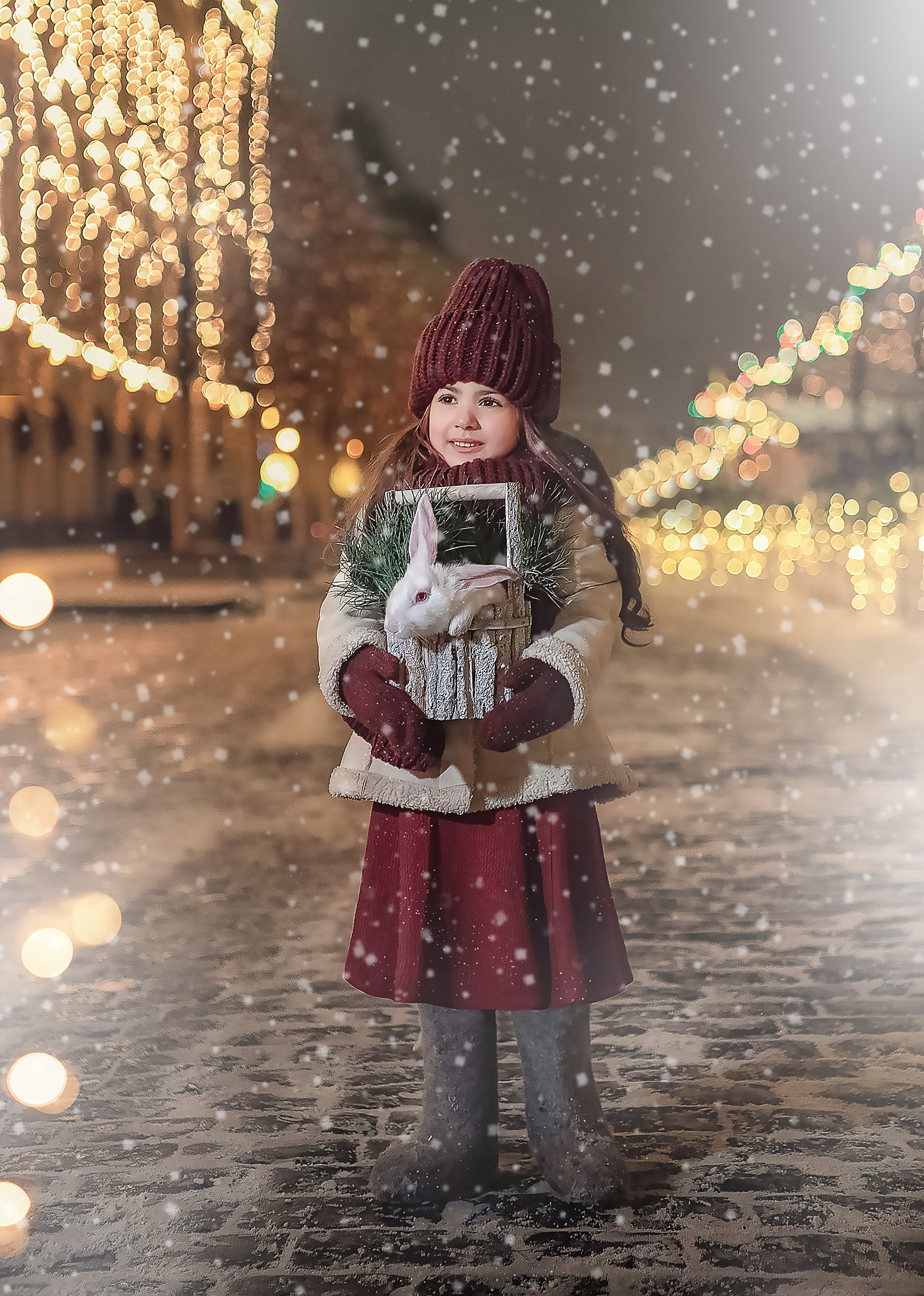 Сказочные новогодние истории. Семейный и детский фотограф в Москве Светлана Волкова