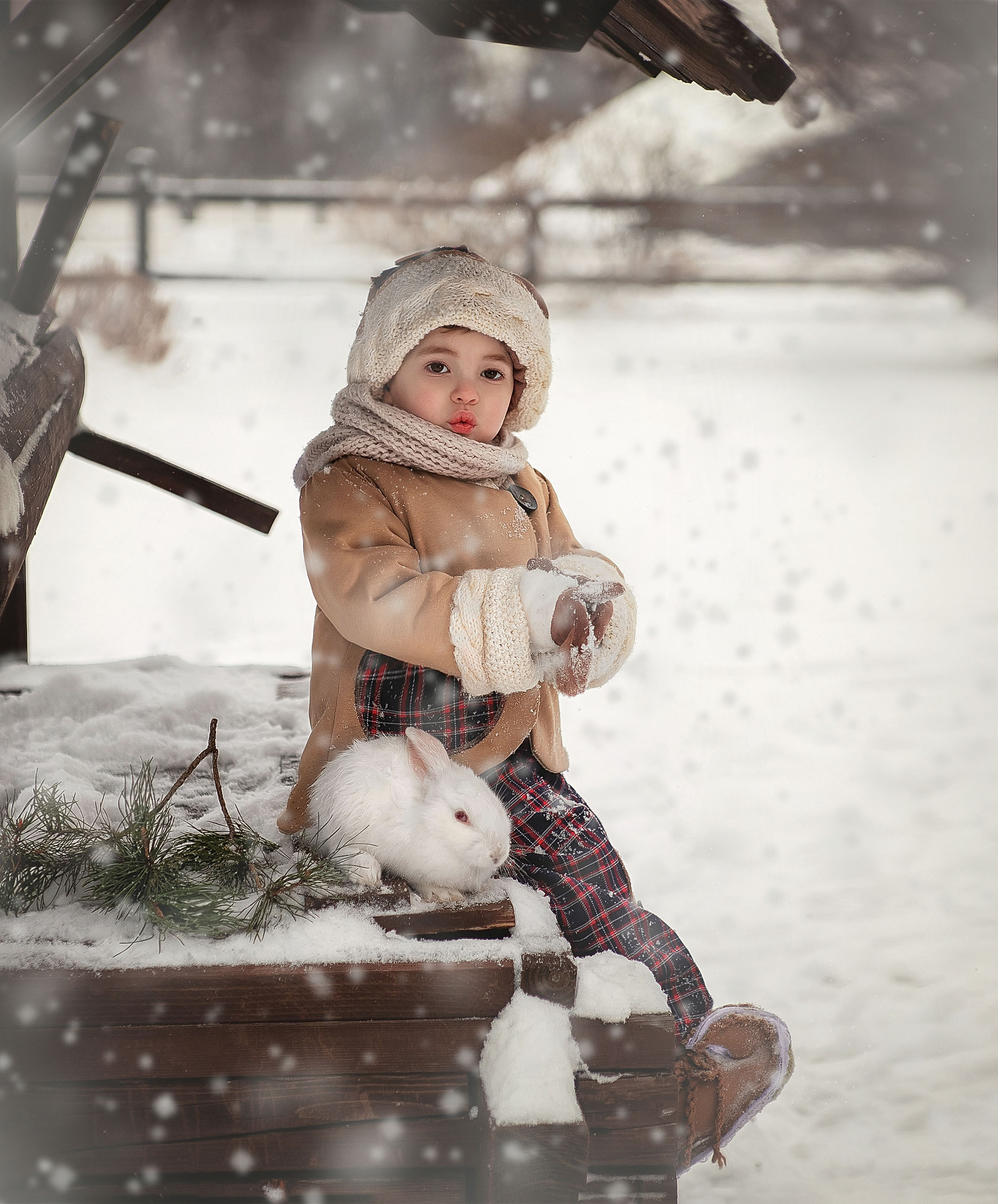 Сказочные новогодние истории. Семейный и детский фотограф в Москве Светлана Волкова