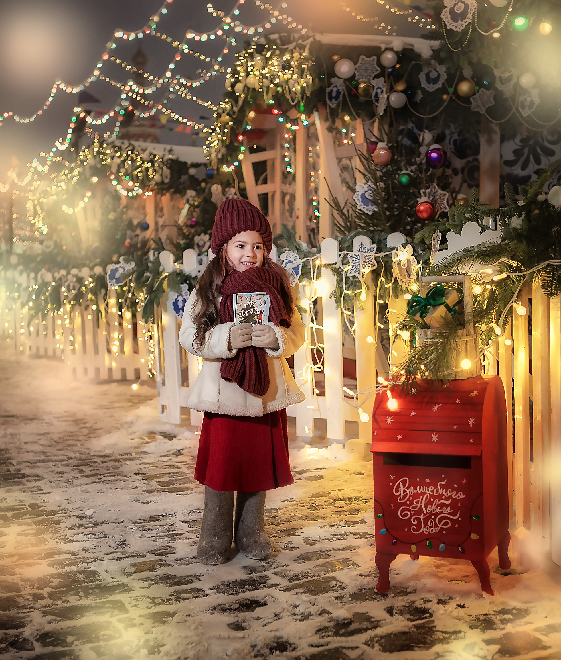 Сказочные новогодние истории. Семейный и детский фотограф в Москве Светлана Волкова