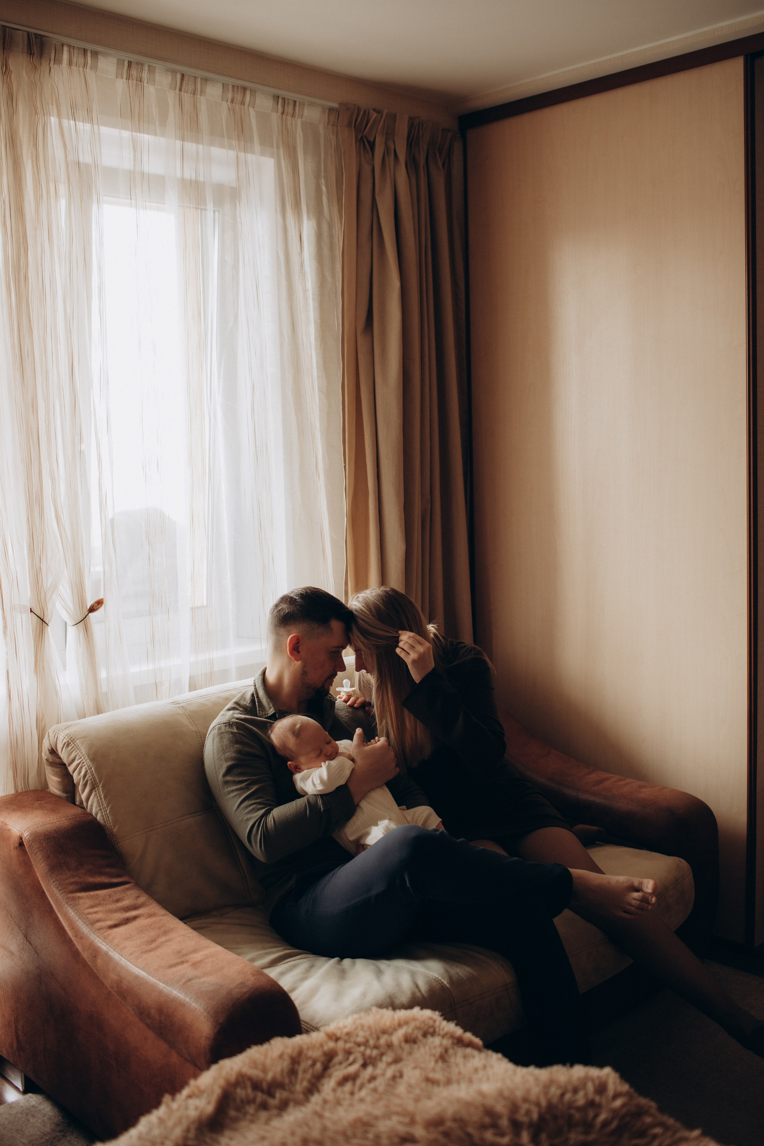 Денис, Аня и Рома. Семейный фотограф в Челябинске Ксения Зубкова