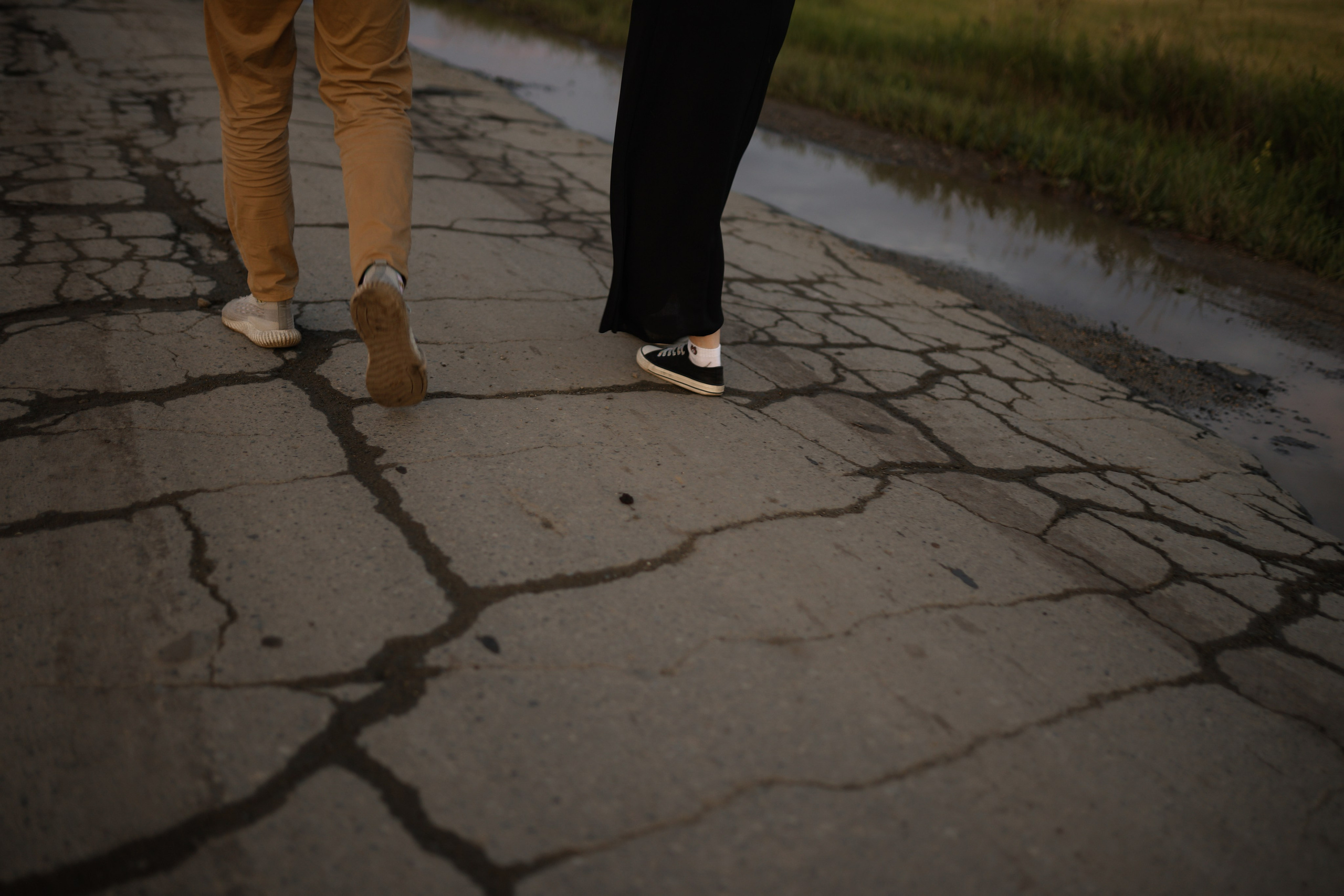 Поздний закат