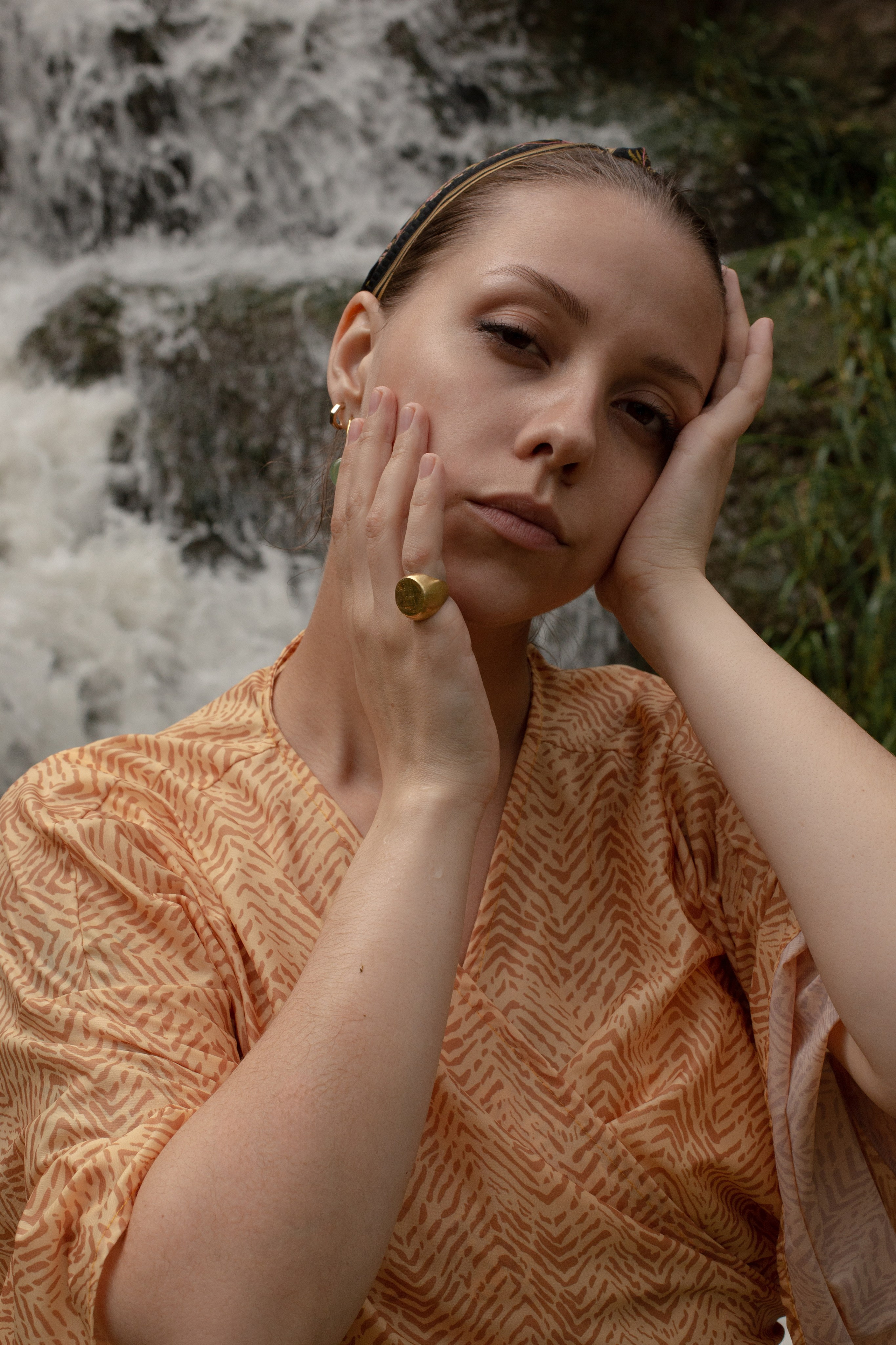 Портретная фотосессия на водопадах. Фотограф в Воронеже Анастасия Провоторова