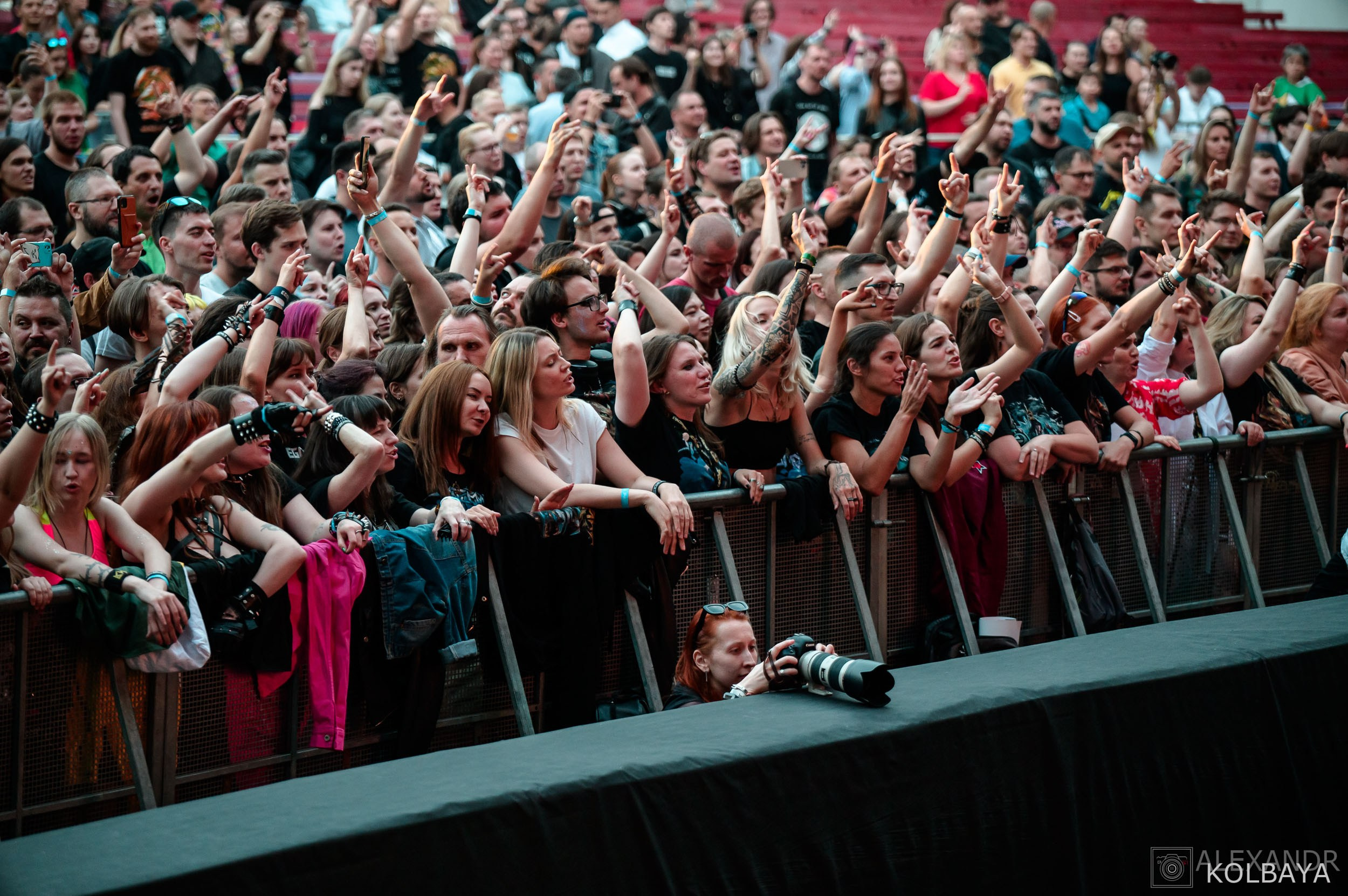 Концерт группы Эпидемия в Зеленом театре. Концертный и театральный репортажный фотограф в Москве Александр Колбая