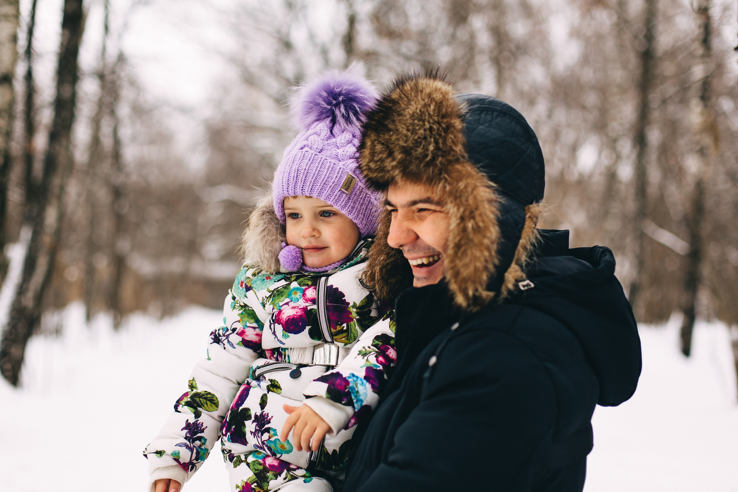 Маленькая радость в заснеженном лесу. Душевный фотограф Ваших самых ярких событий Марина Погребняк