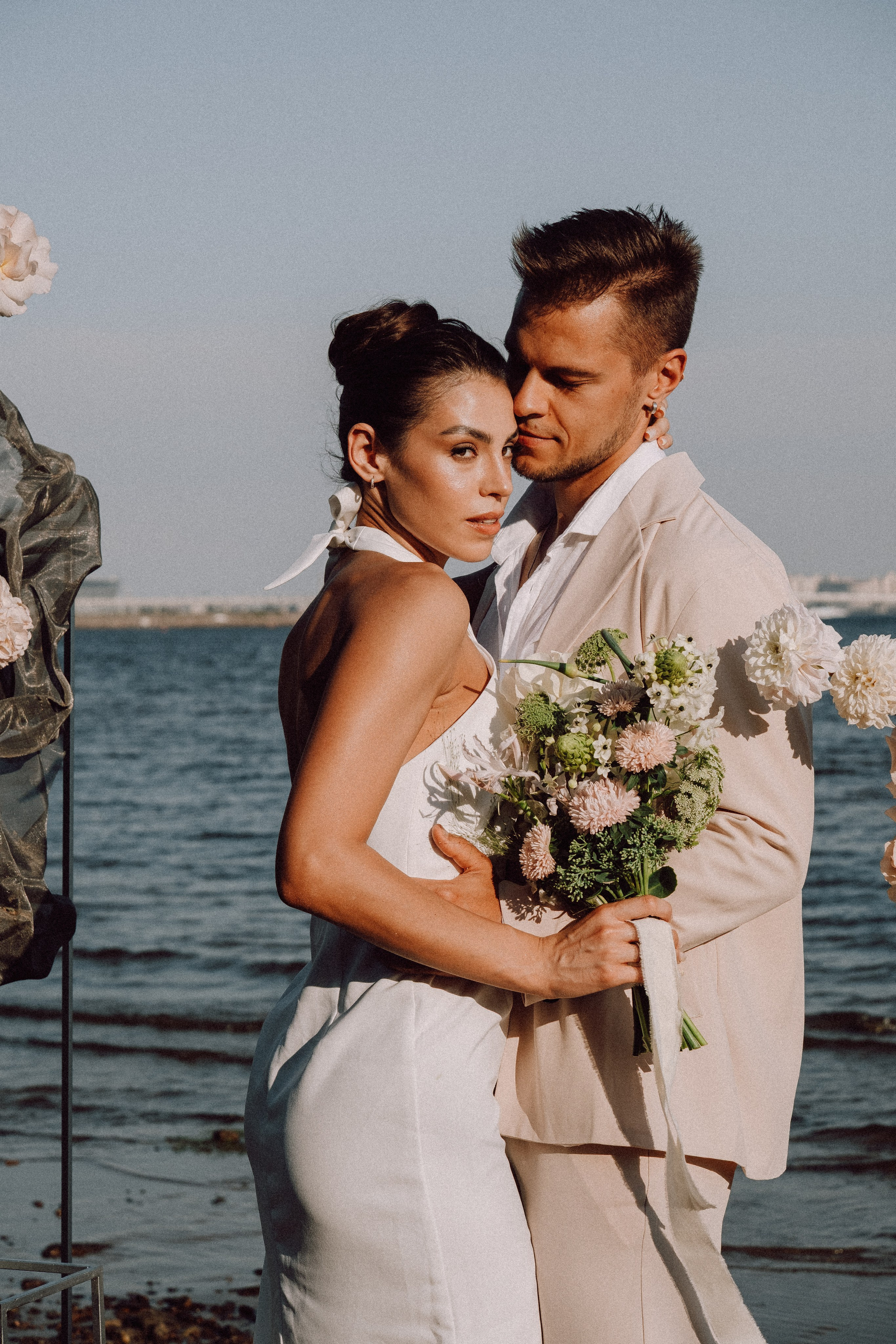 СВАДЕБНАЯ ФОТОСЕССИЯ ВЫЕЗДНОЙ ЦЕРЕМОНИИ (ФИНСКИЙ ЗАЛИВ). Профессиональный фотограф, Санкт-Петербург — Виктория Богомолова