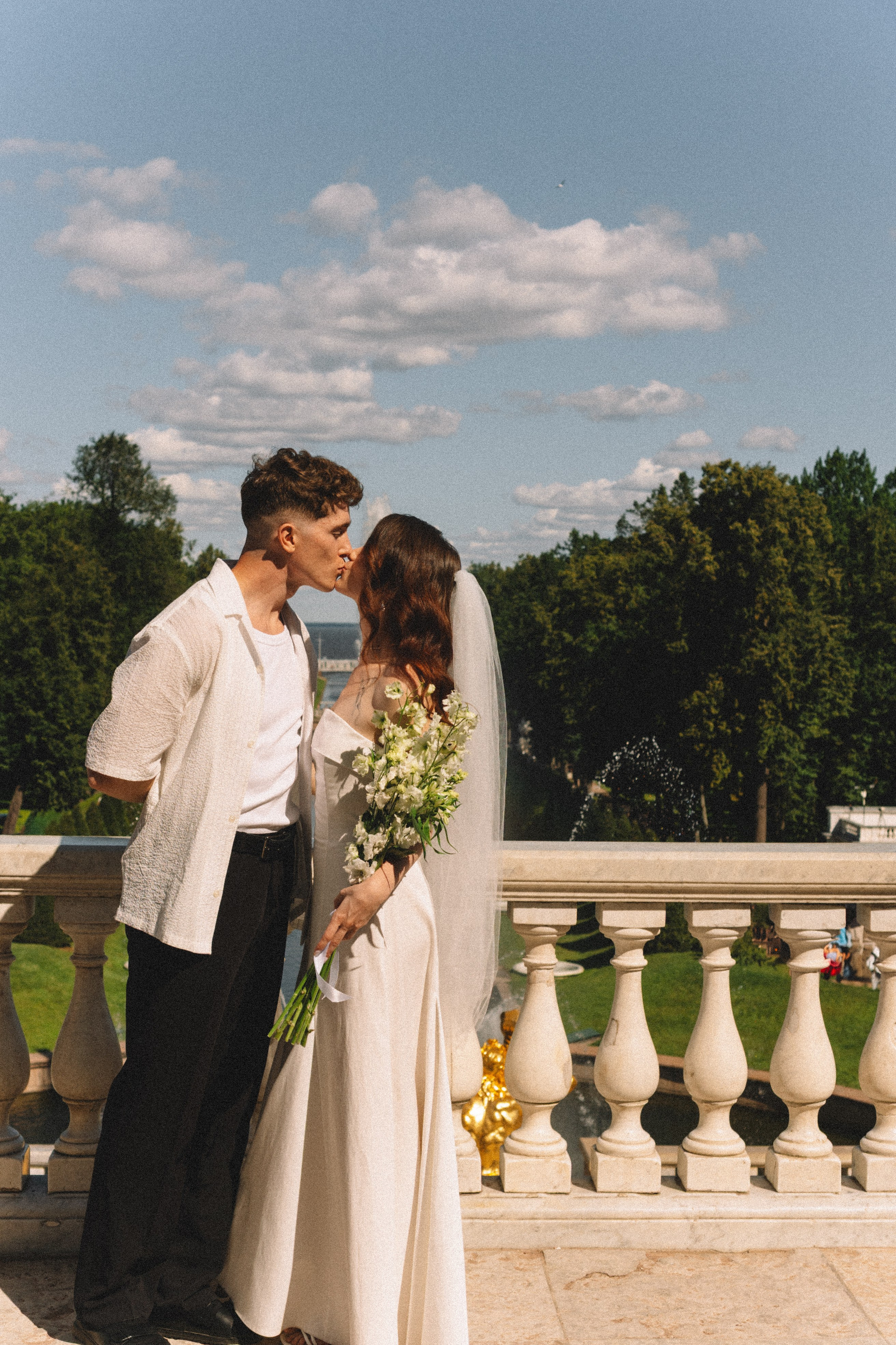 СВАДЕБНАЯ СЬЕМКА В ПЕТЕРГОФЕ И СЬЕМКА РЕПОРТАЖА В ЗАГСЕ ПЕТЕРГОФА. Профессиональный фотограф, Санкт-Петербург — Виктория Богомолова