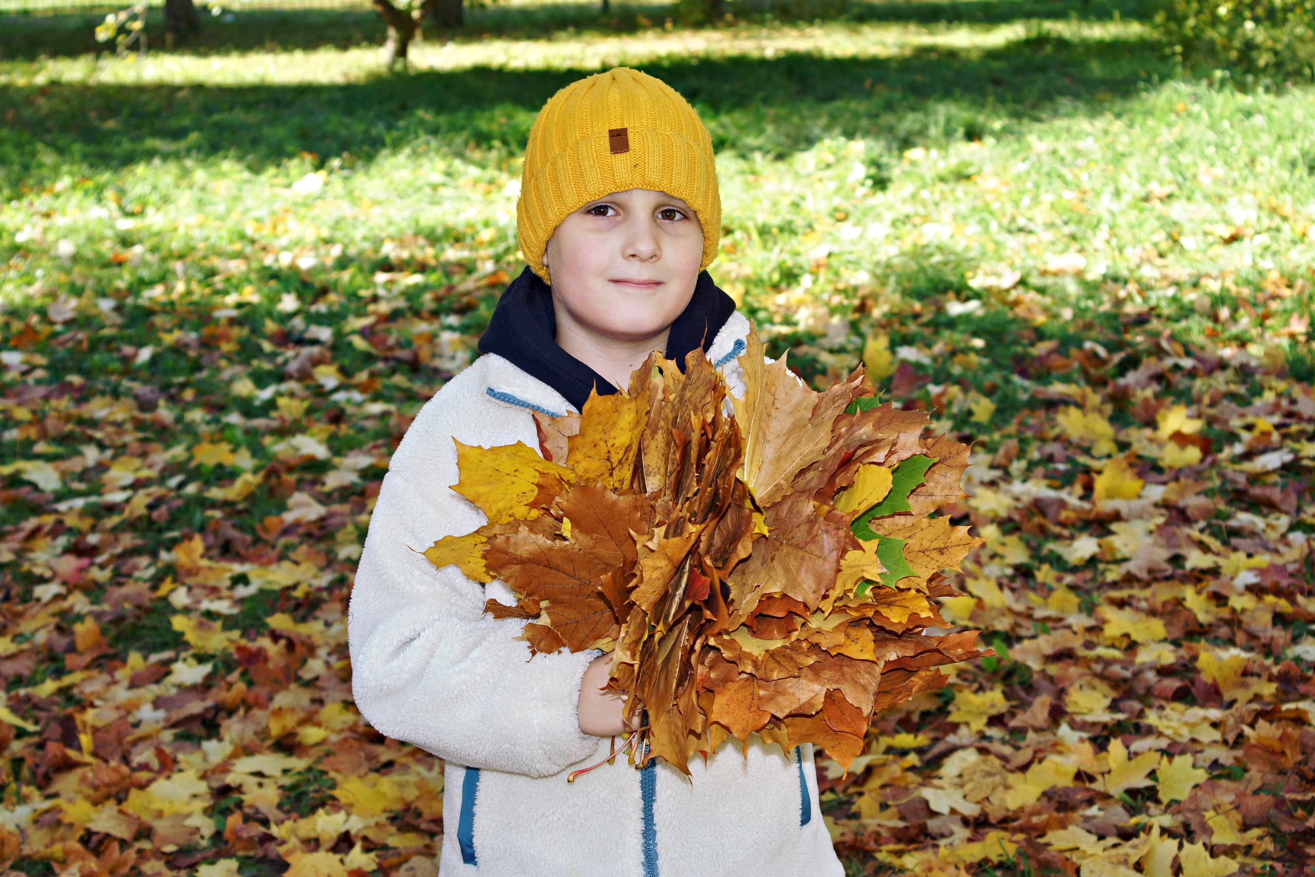 Осенняя фотосессия в детском саду г. Йошкар-Ола