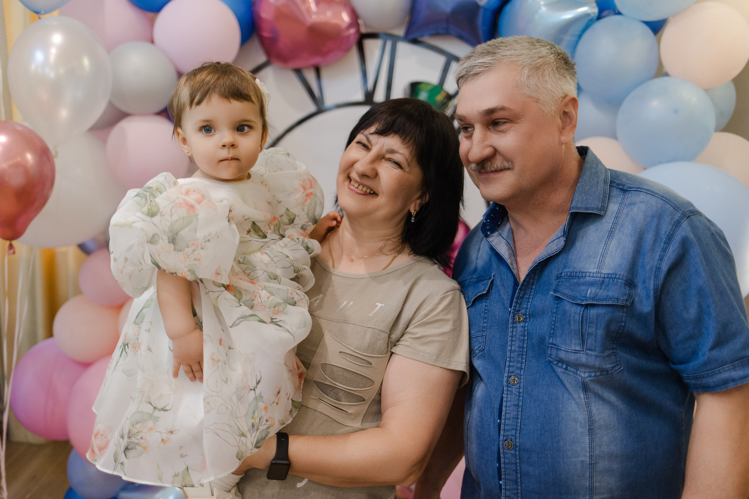 День рождения 1 год. Семейный и детский фотограф в Москве Кузьмина Мария