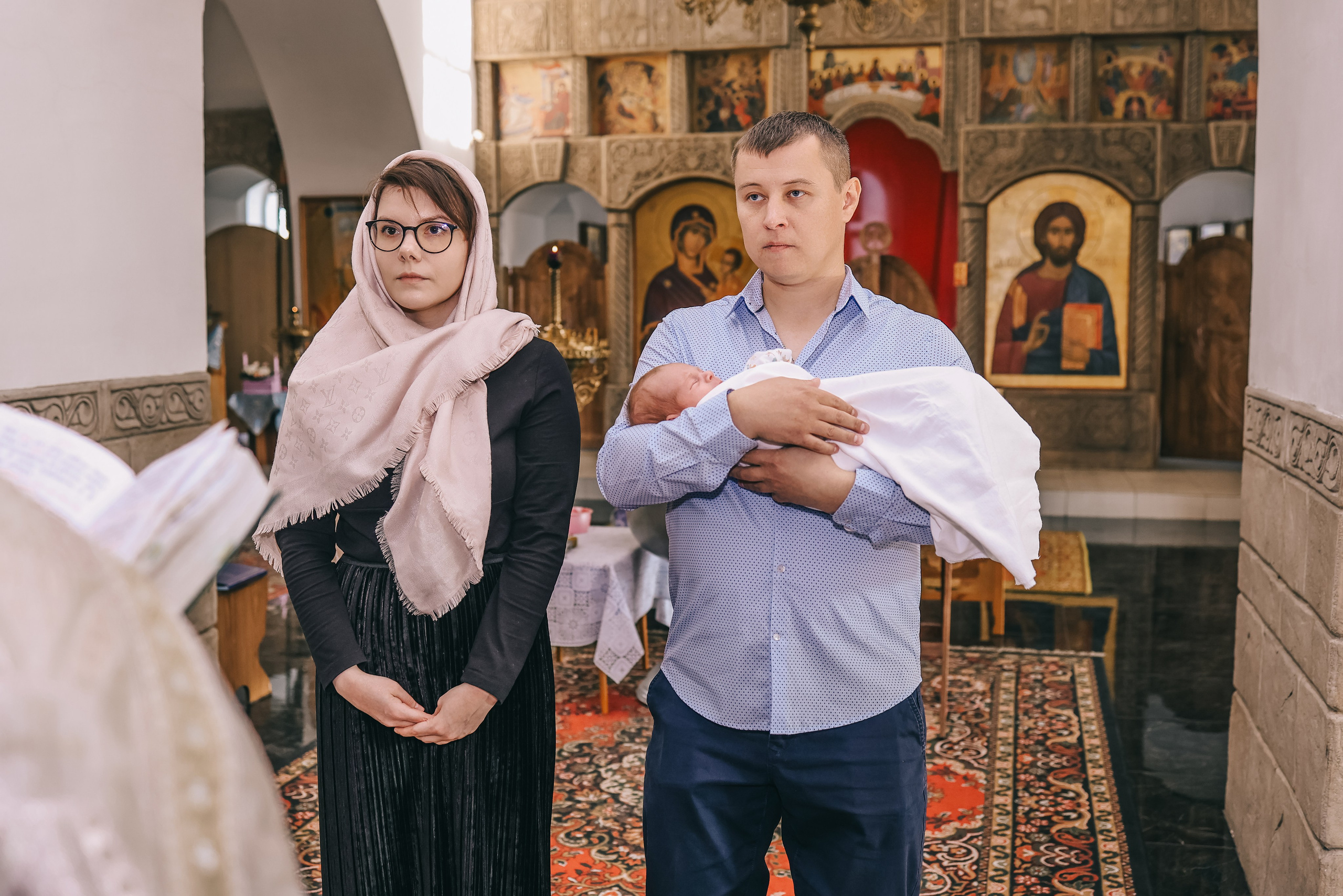 Крестины Льва. Свадебный и семейный фотограф в Воронеже Ксения Воротникова