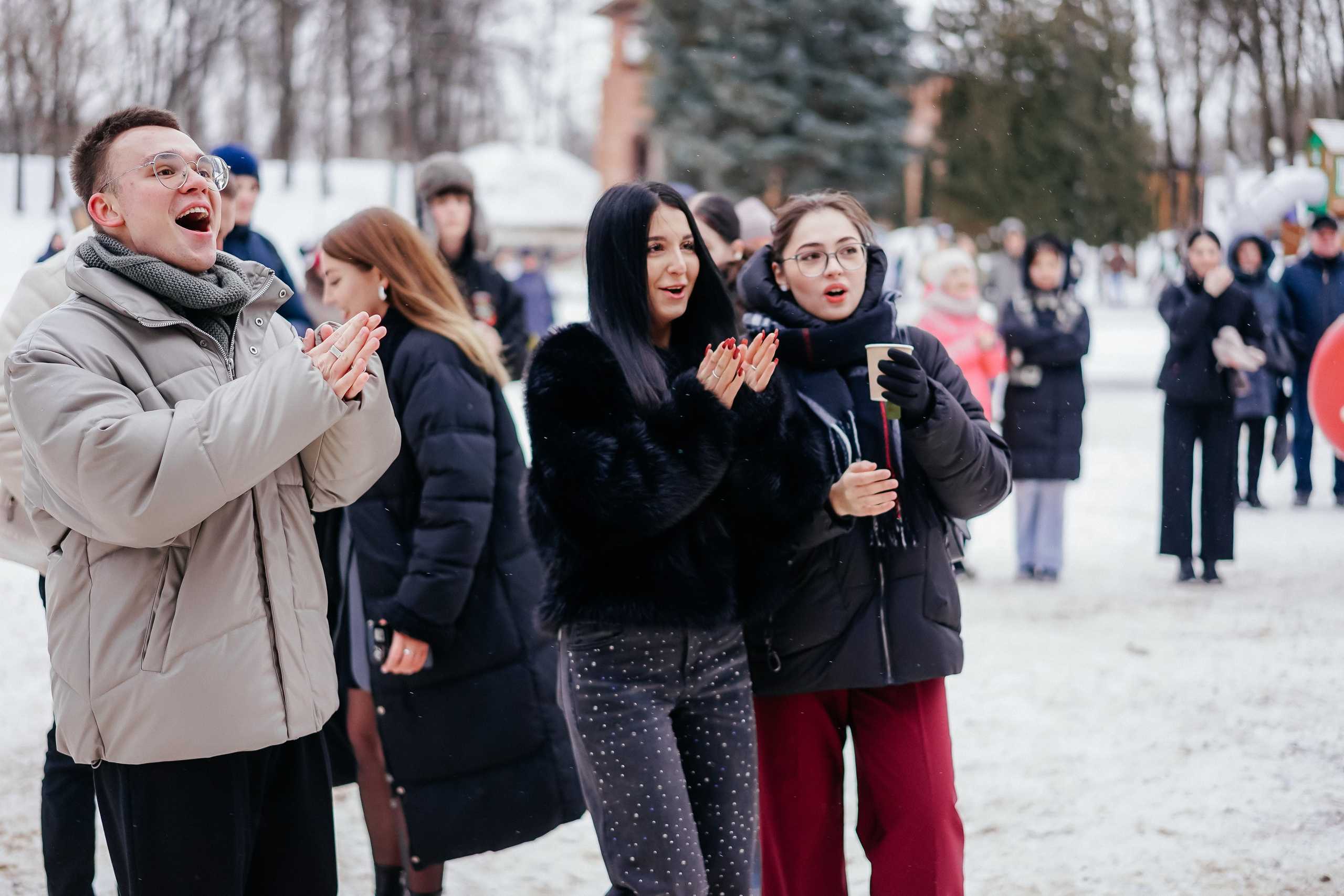 «Предновогодний переполох» Лопатинский сад, 14.12.2024. Фотограф и видеограф Смоленск | Студия Цезарь