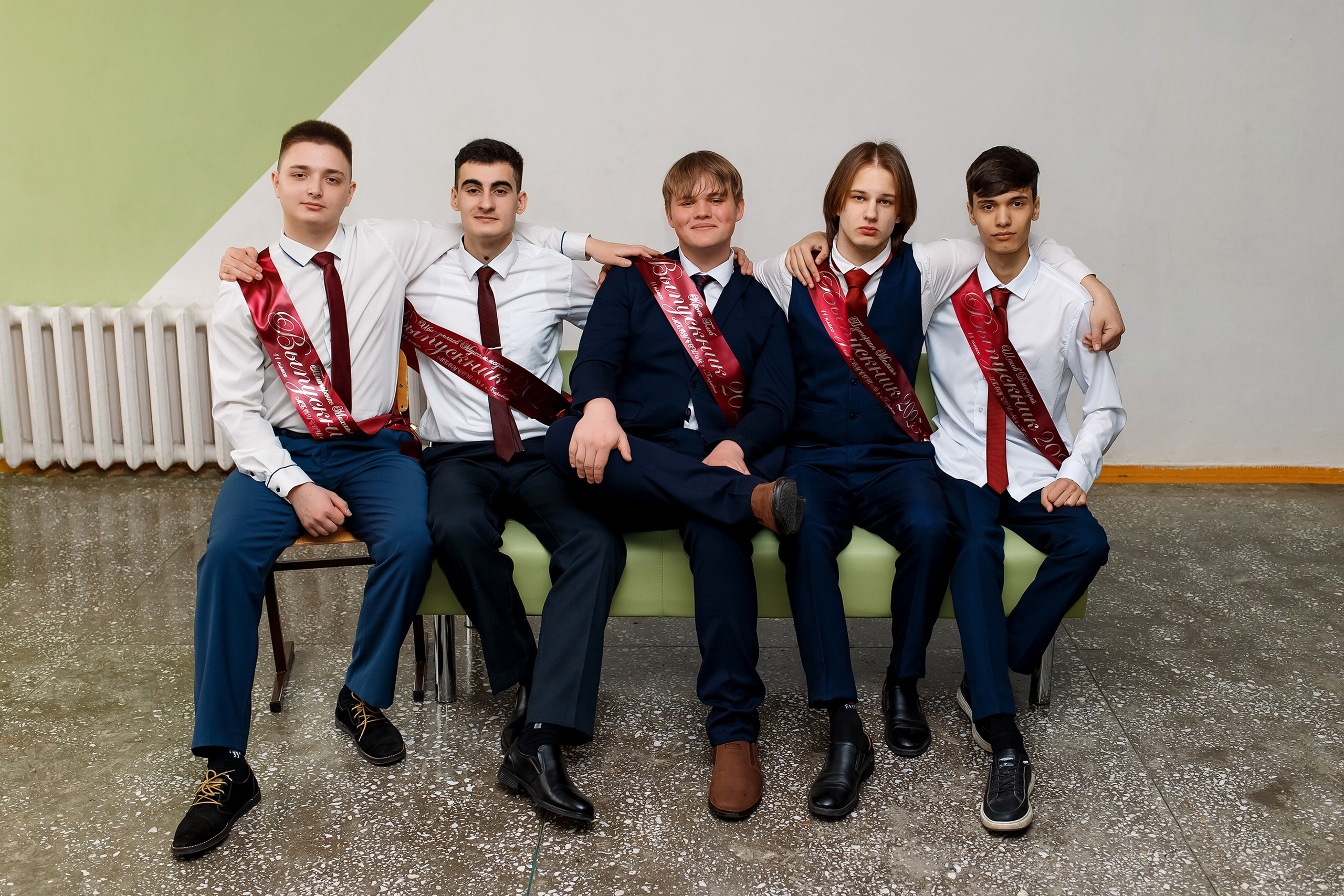 11 класс с. Барабаш. Фотограф Любовь Корниенко, Примоский край