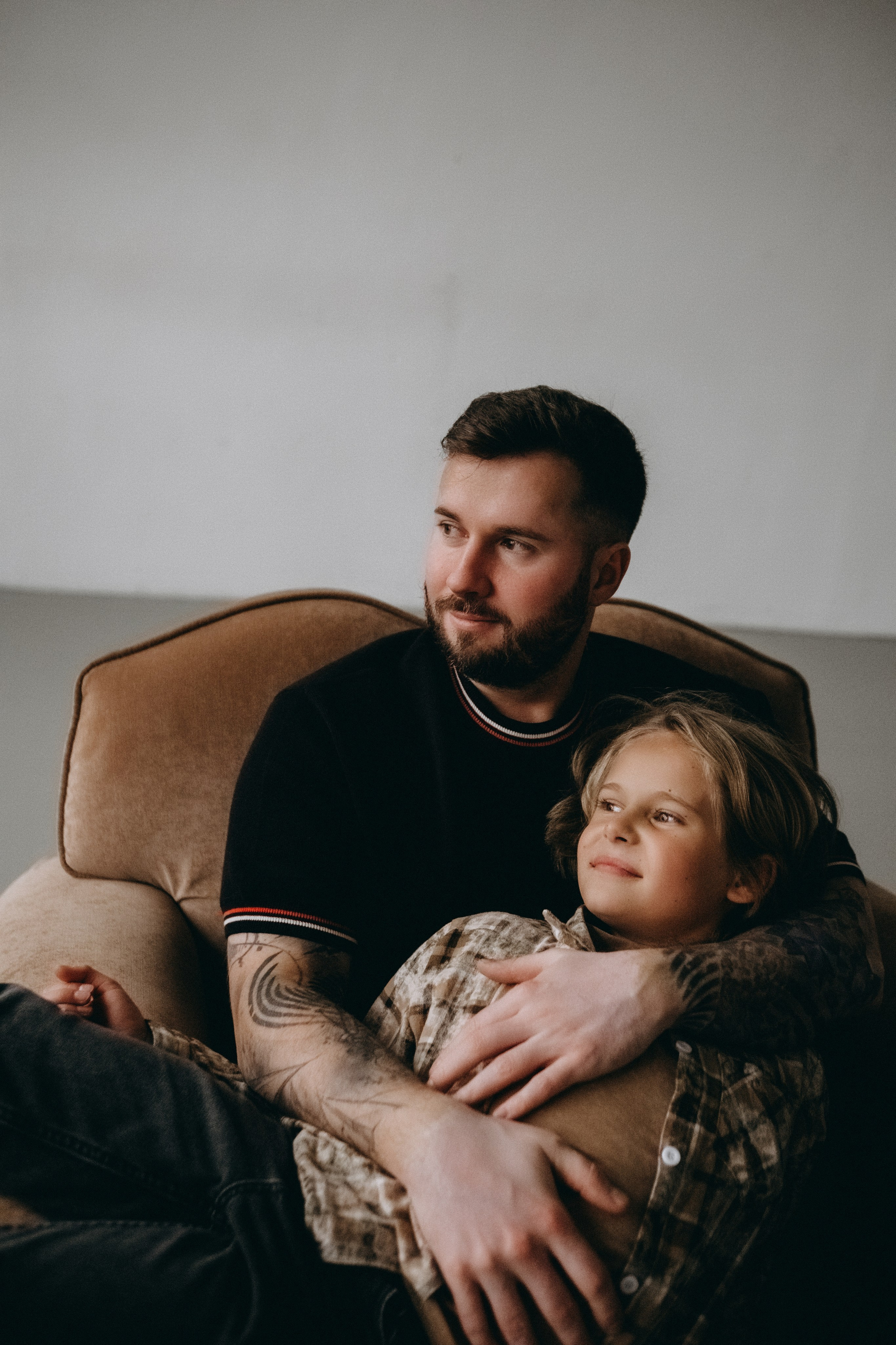 Папа и сын. Семейный фотограф в Санкт-Петербурге Дарья Косянчук