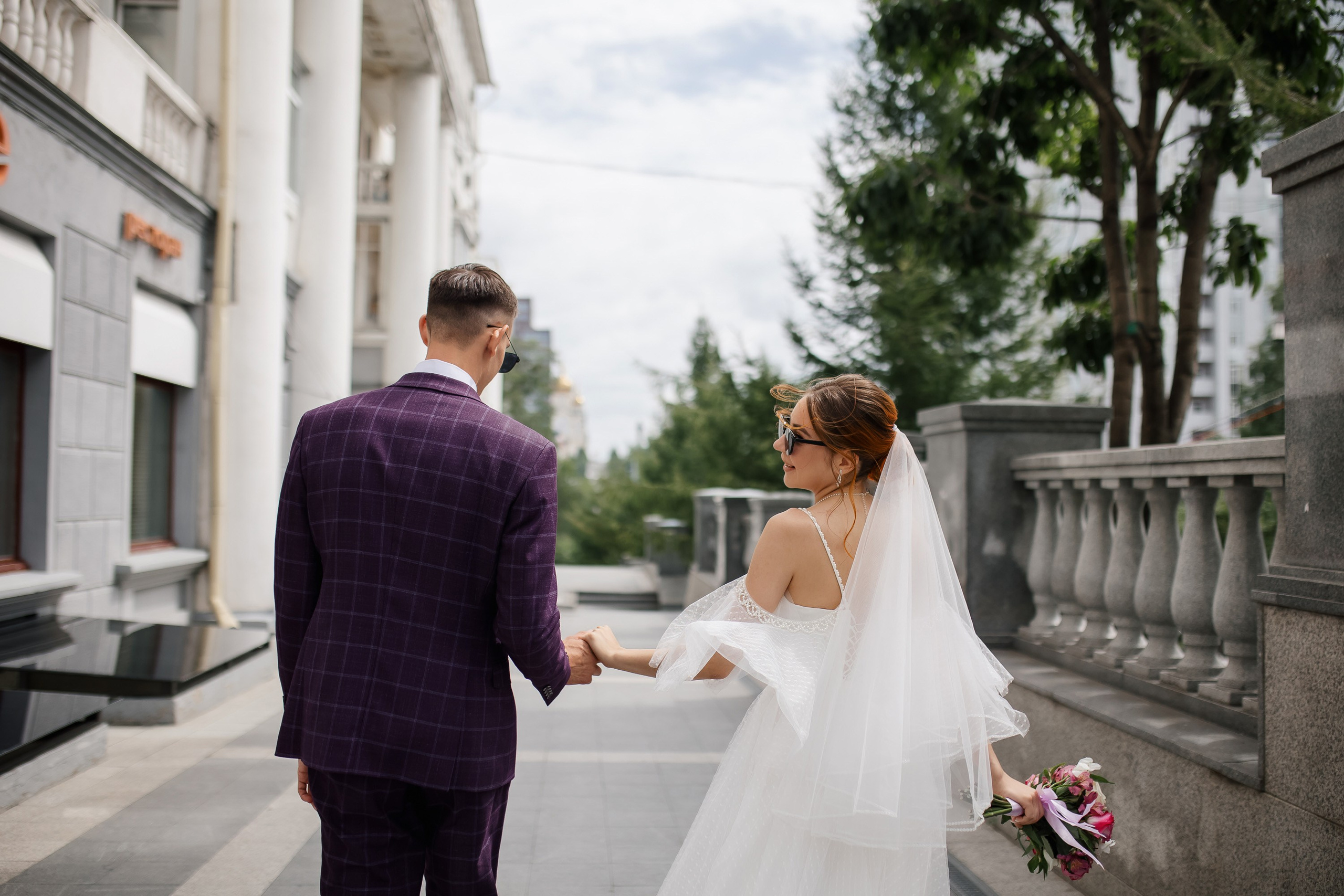 Ксения и Максим. Сборы Sopka. Прогулка по городу. Свадебный фотограф в Хабаровске
