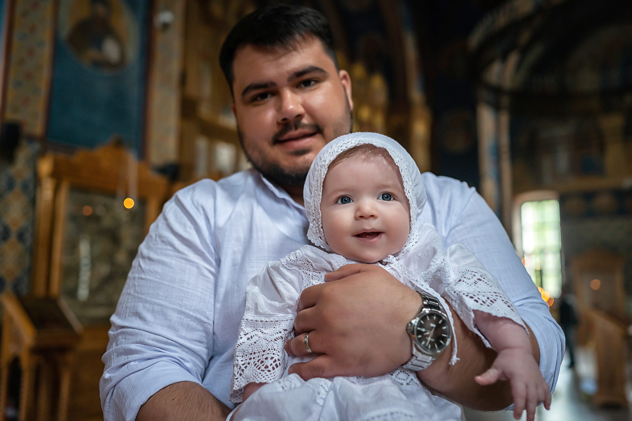 Таинство Крещения. Фотограф Мария Гончарова/ Москва — область