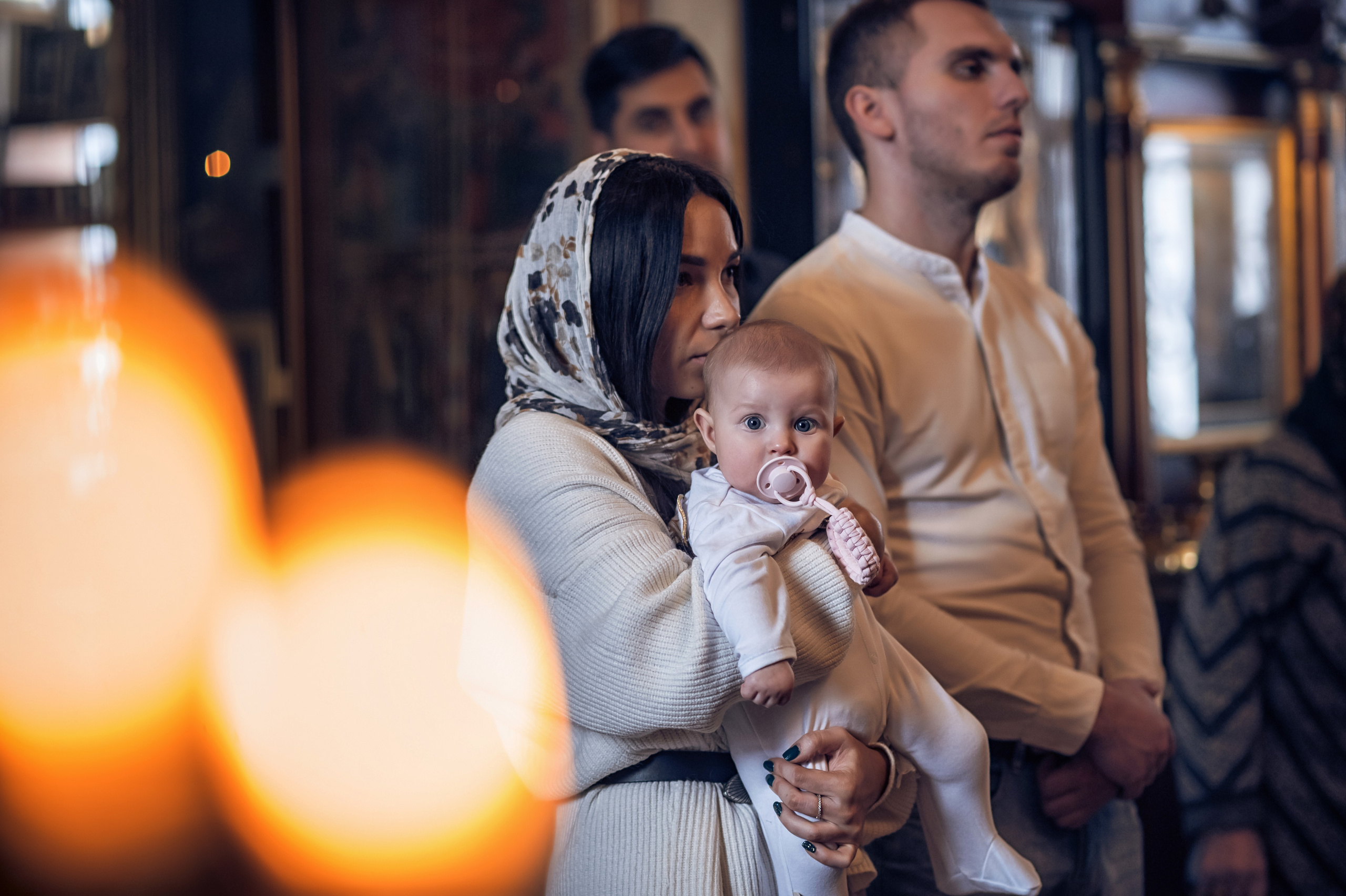 Таинство Крещения. Фотограф Мария Гончарова/ Москва — область