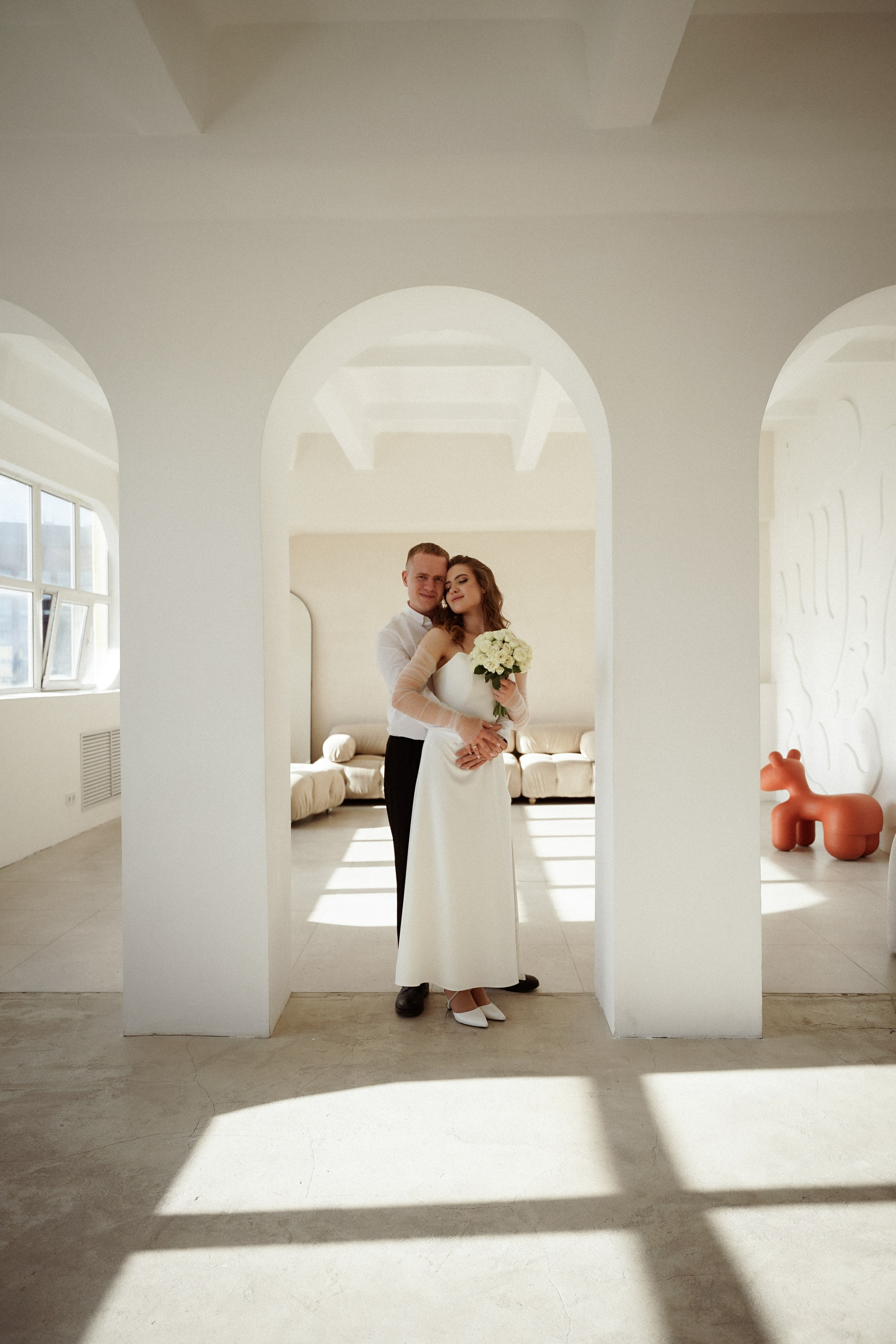 Свадебная студийная съемка