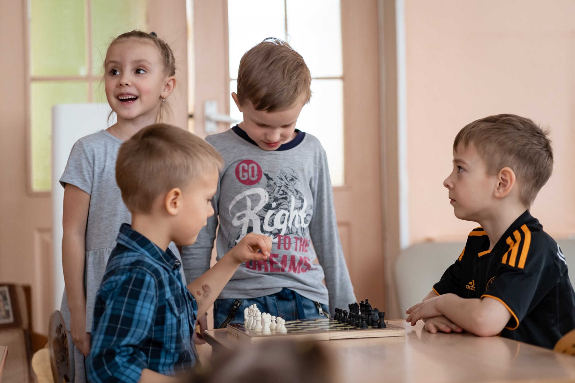Детский садик. Семейный фотограф Варвара Сорока в городе Москве