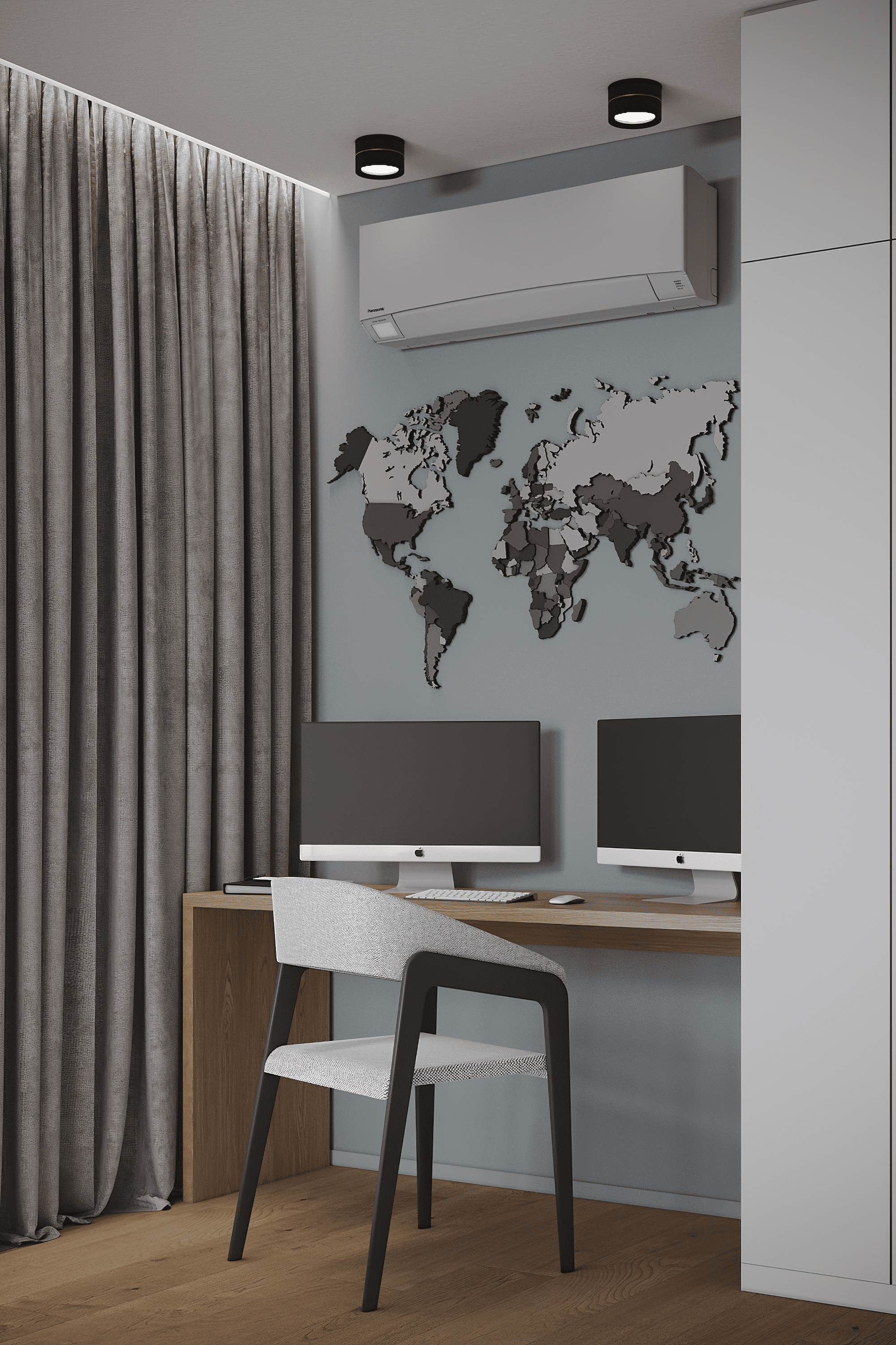 Голубое небо. MIRRO STUDIO Дизайн интерьера и реализация под ключ Варшава