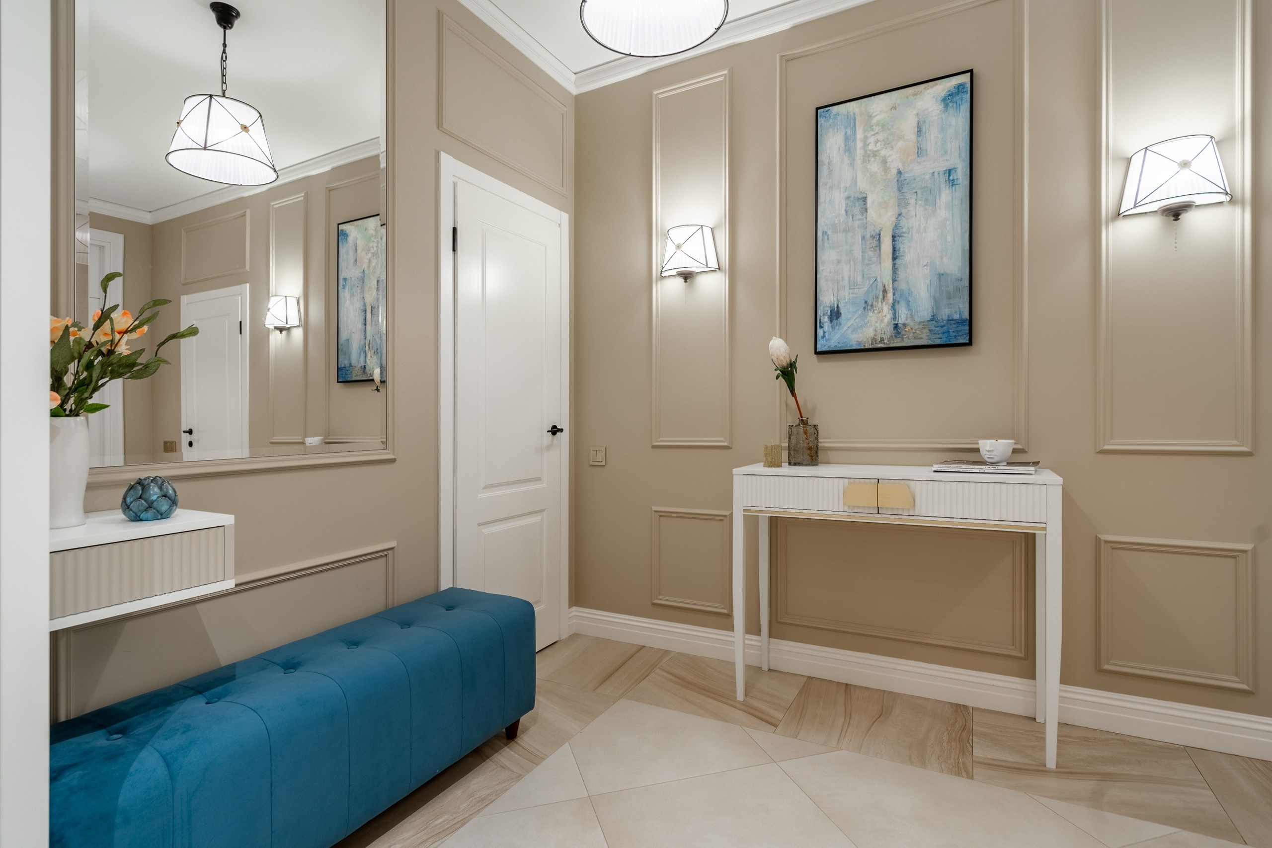 Дизайн проект на Малой Десятинной с хоумстэджингом