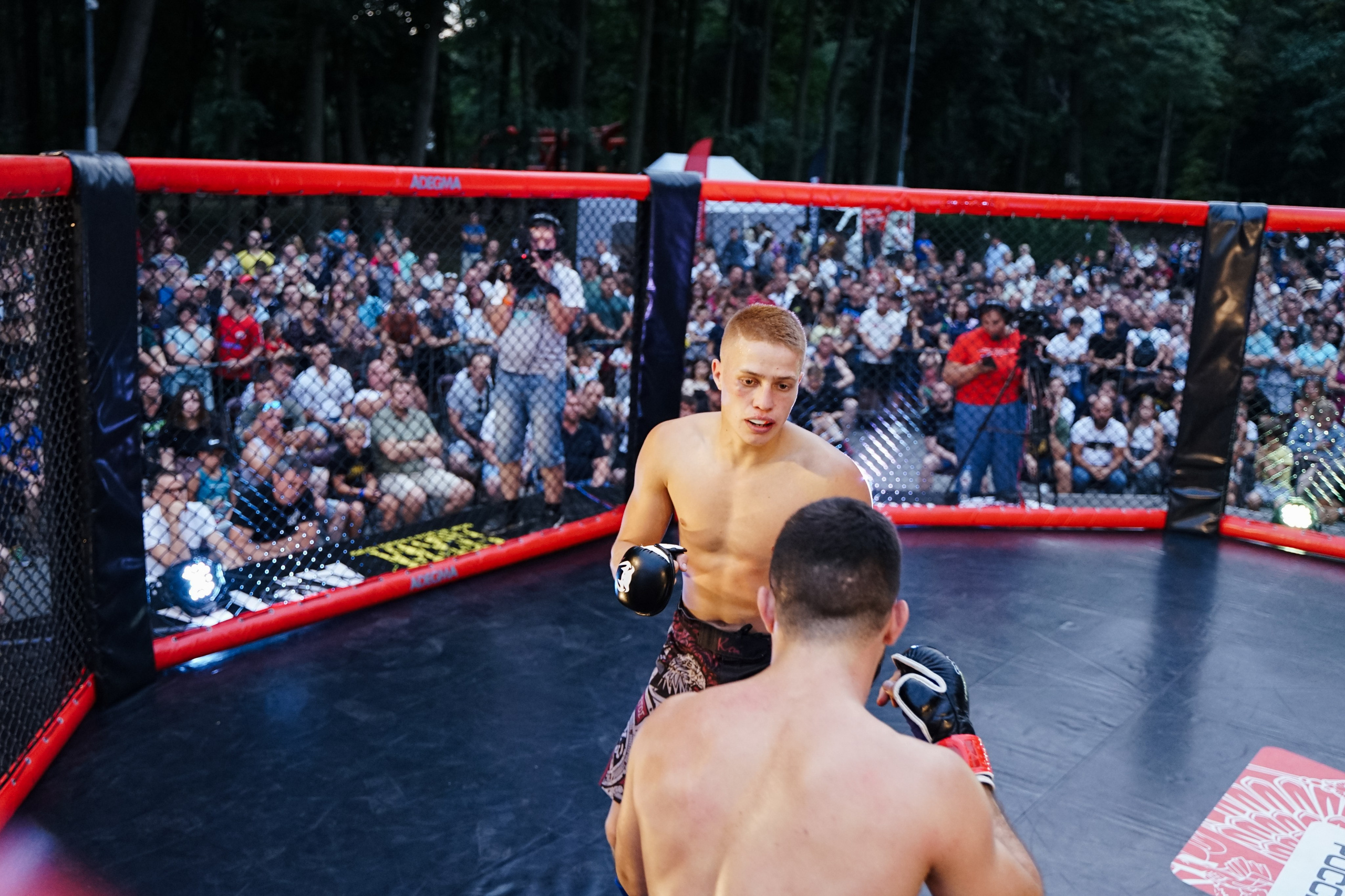 Вечер боев в ЦПКиО. Фотограф Надежда Погребняк | Рязань | Москва