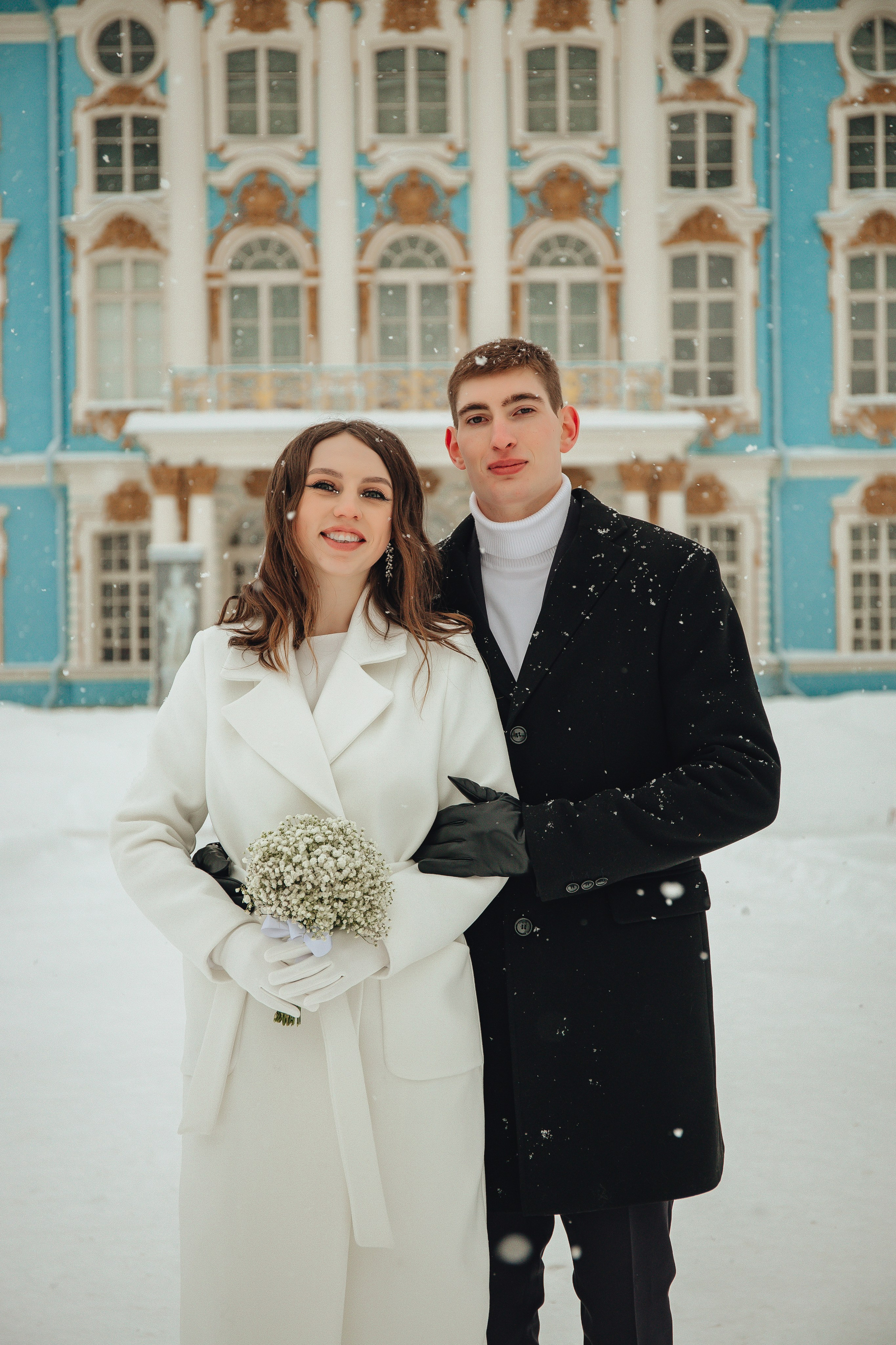 Андрей & Соня. Царское Село, зима. Свадебный и семейный фотограф Пушкин Царское Село СПБ Питер Санкт-Петербург и Рязань Ольга Козлова