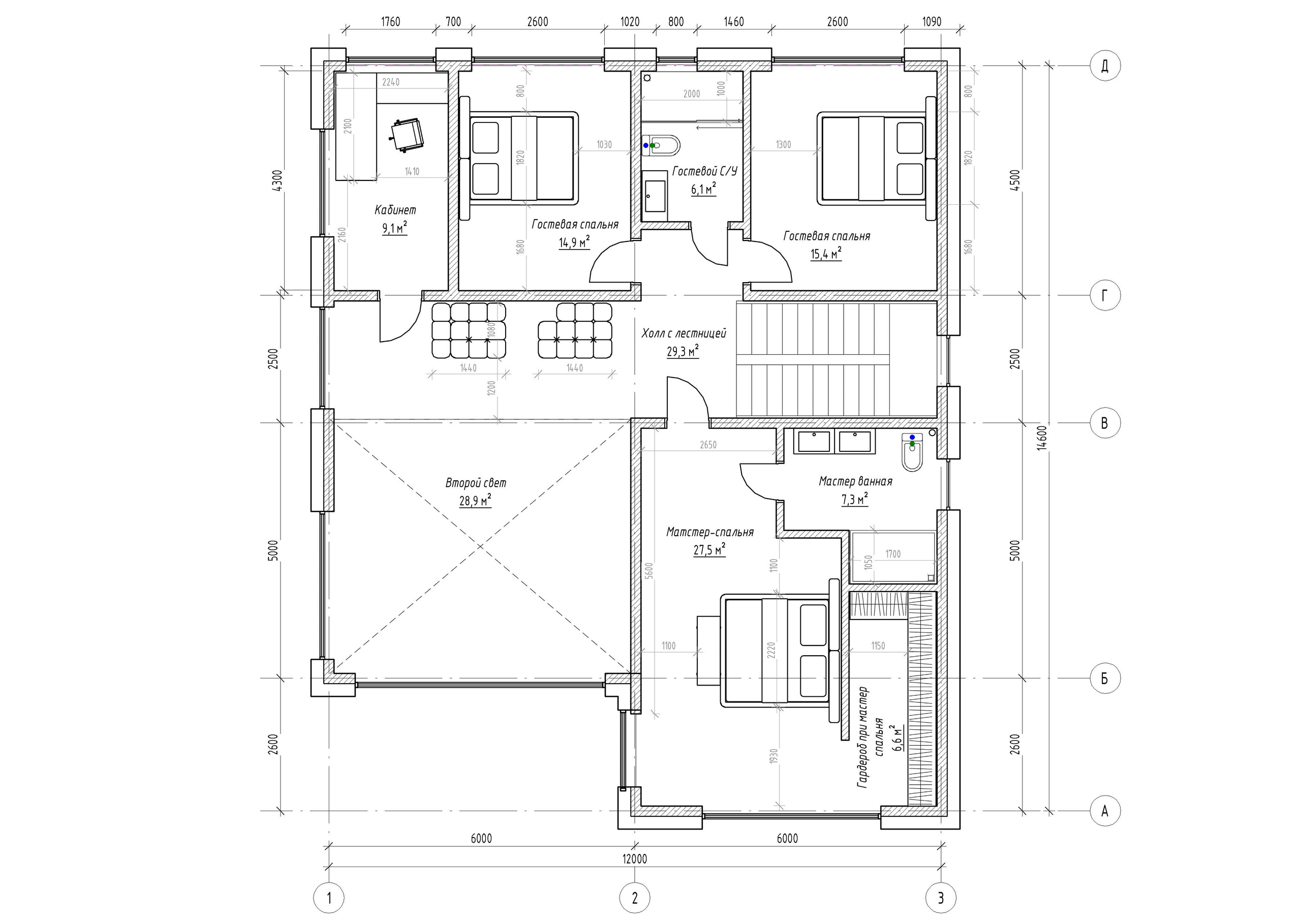 Загородный дом Сикачи-Алян. Архитектурно-дизайнерское бюро ROOMS