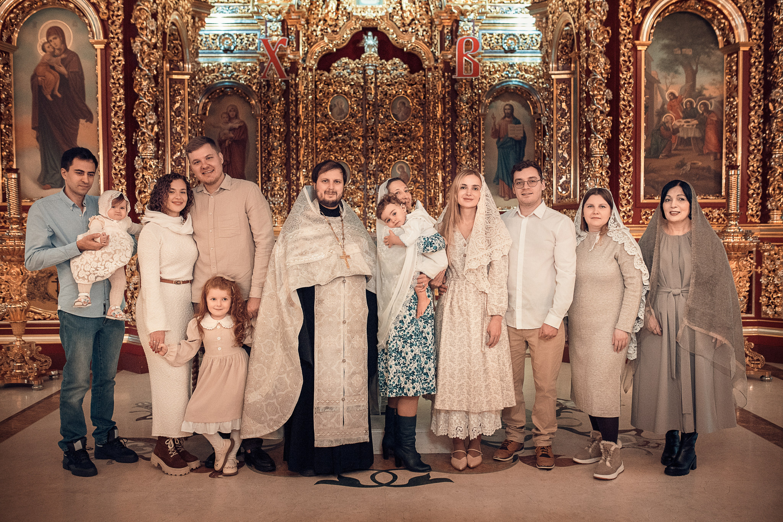 Фотосъёмка крещения в Москве и Московской области