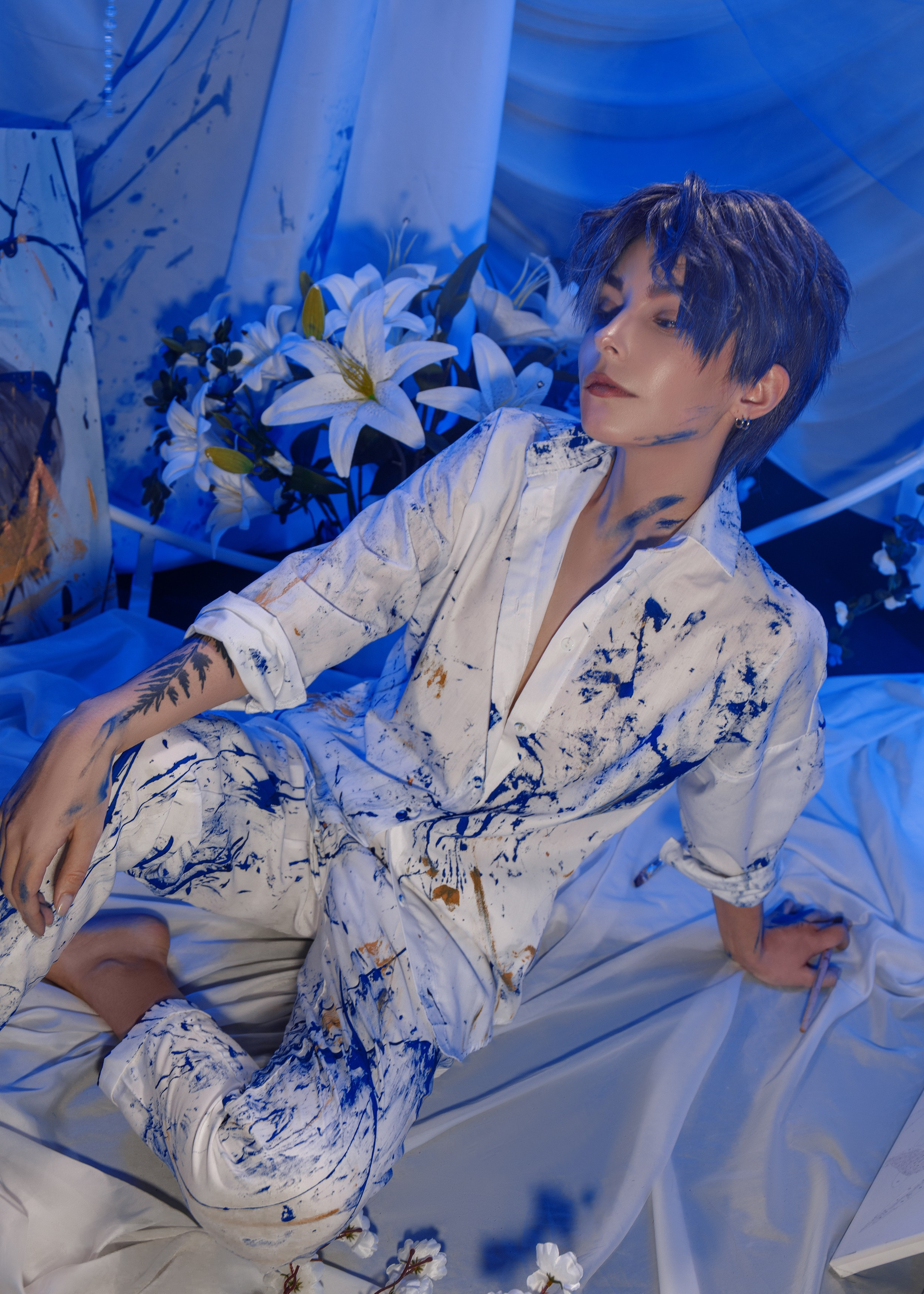 Love & Deepspace: RAFAYEL [paint]. Polaroud love