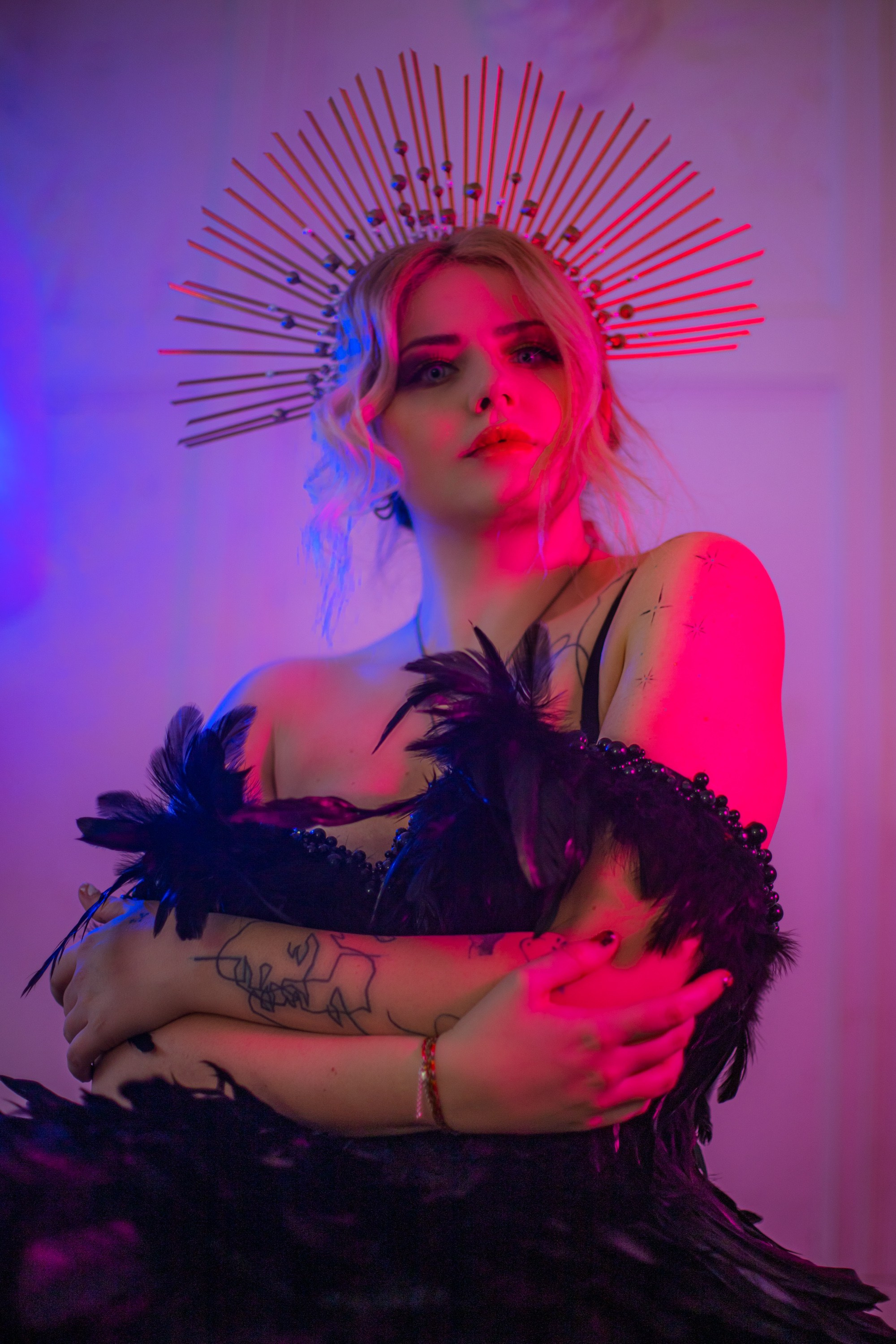 TINA NEON. Polaroud love