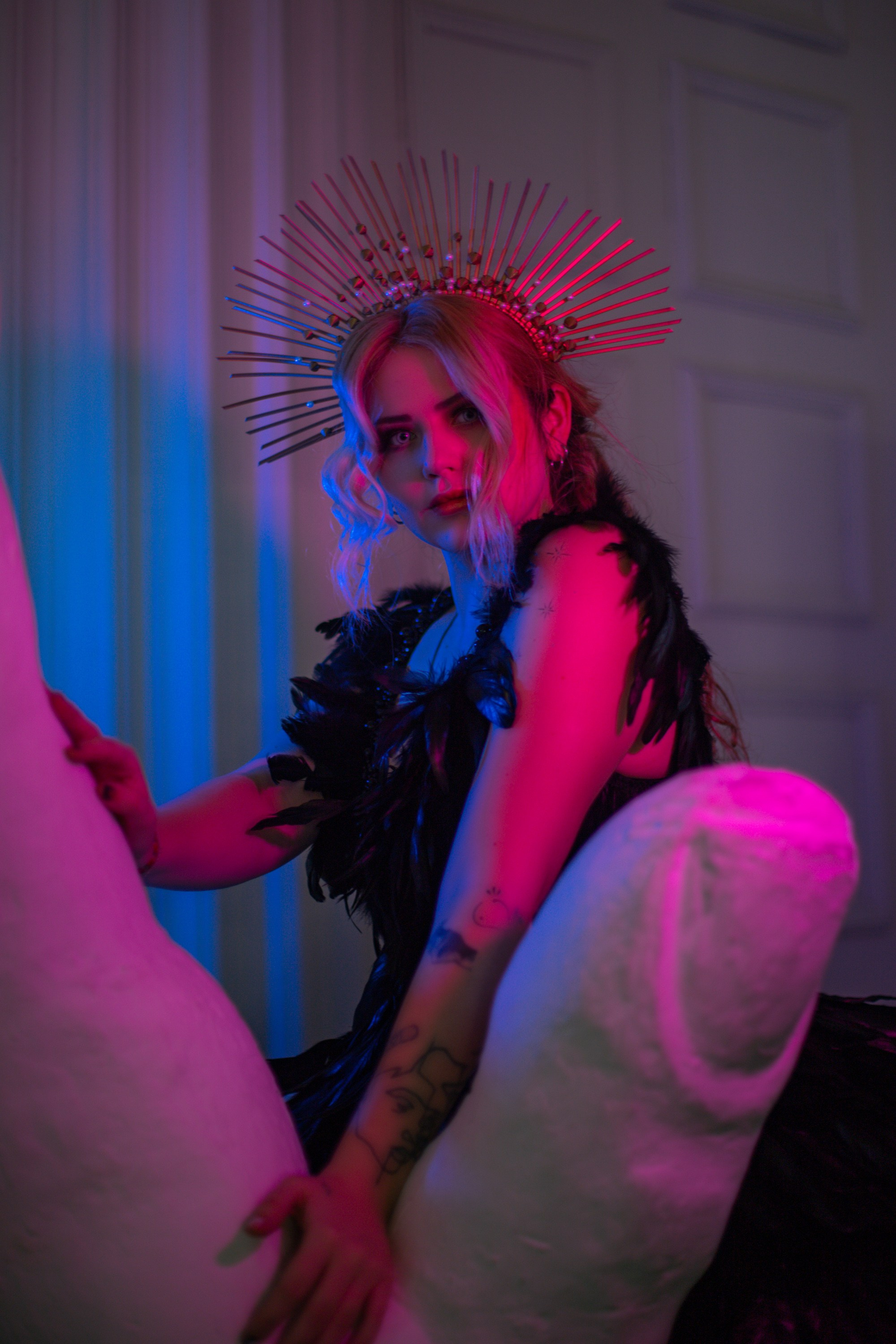 TINA NEON. Polaroud love