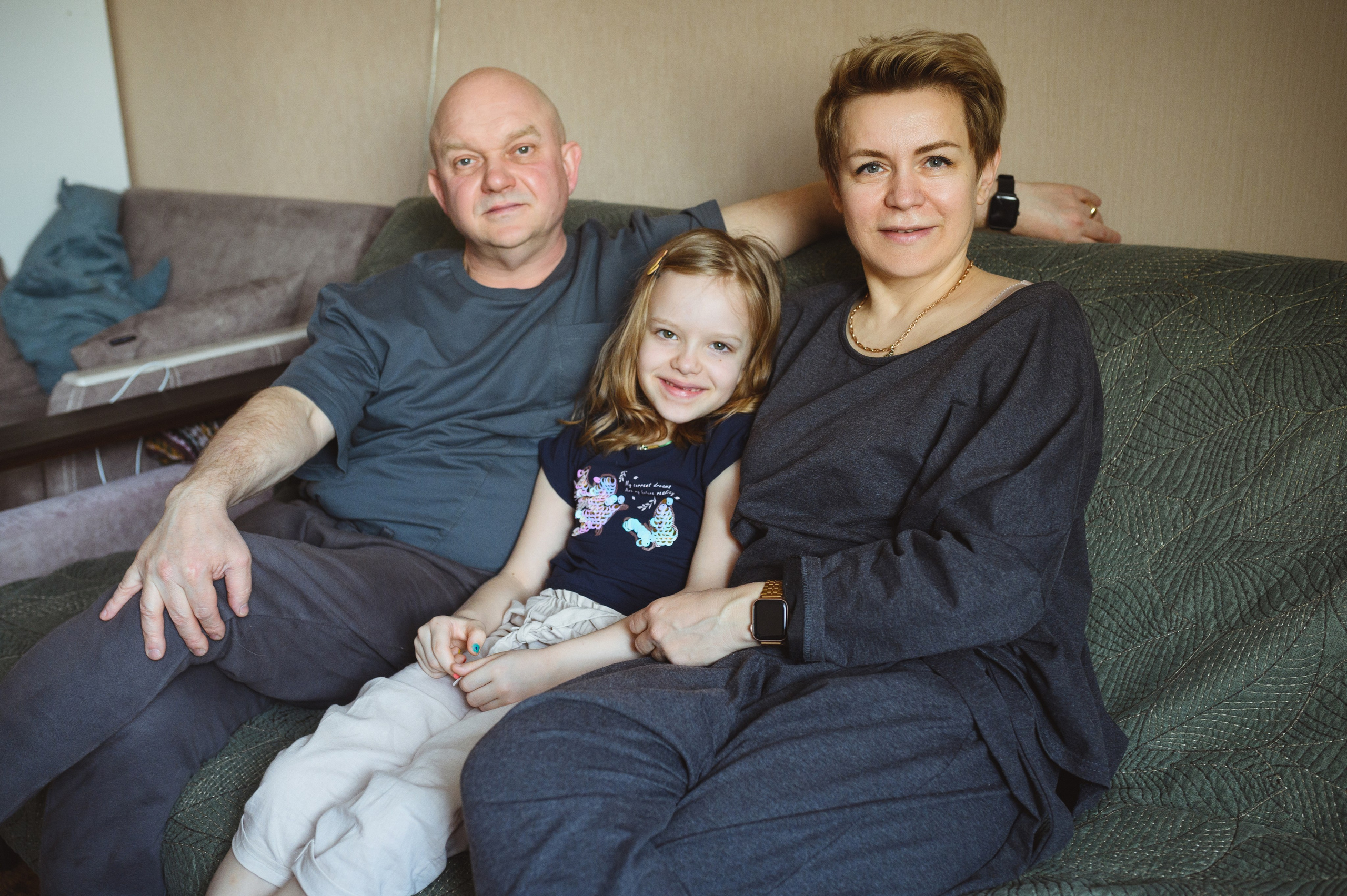 Семейная съемка с собакой. Семейный фотограф в Москве Ольга Барсукова